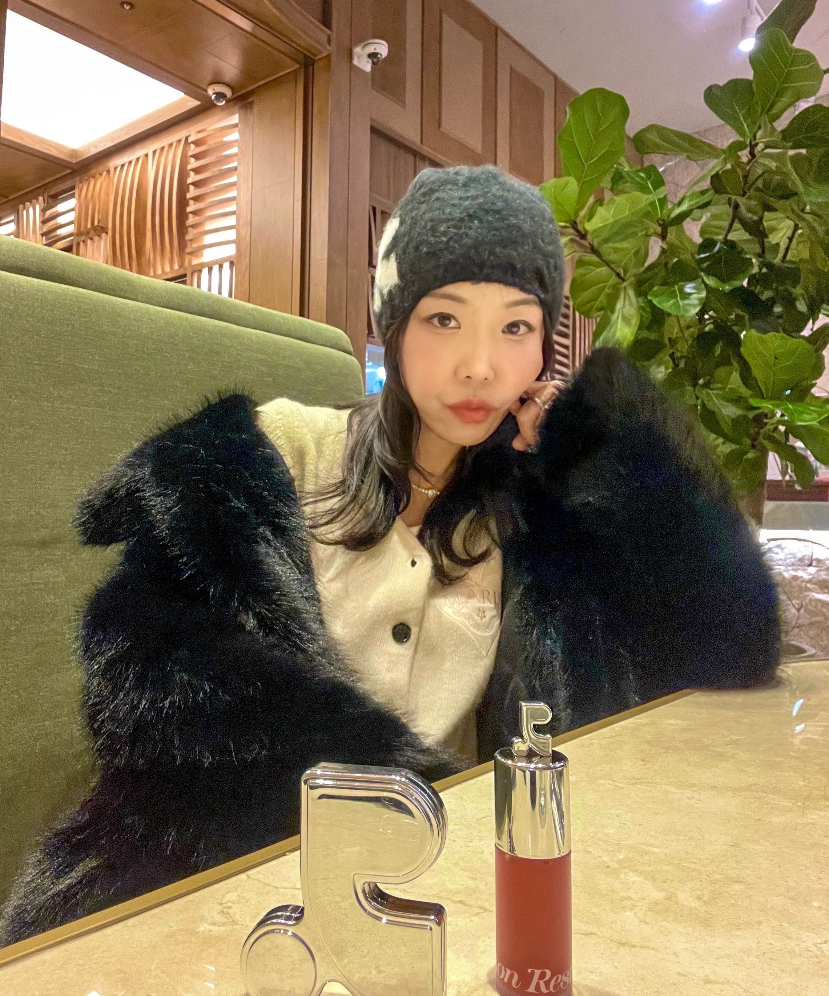 【Rest & Recreation】MOHAIR JACQUARD BEANIE★正規品◆ MOHAIR JACQUARD BEANIE - KHAKI - rest and recreation