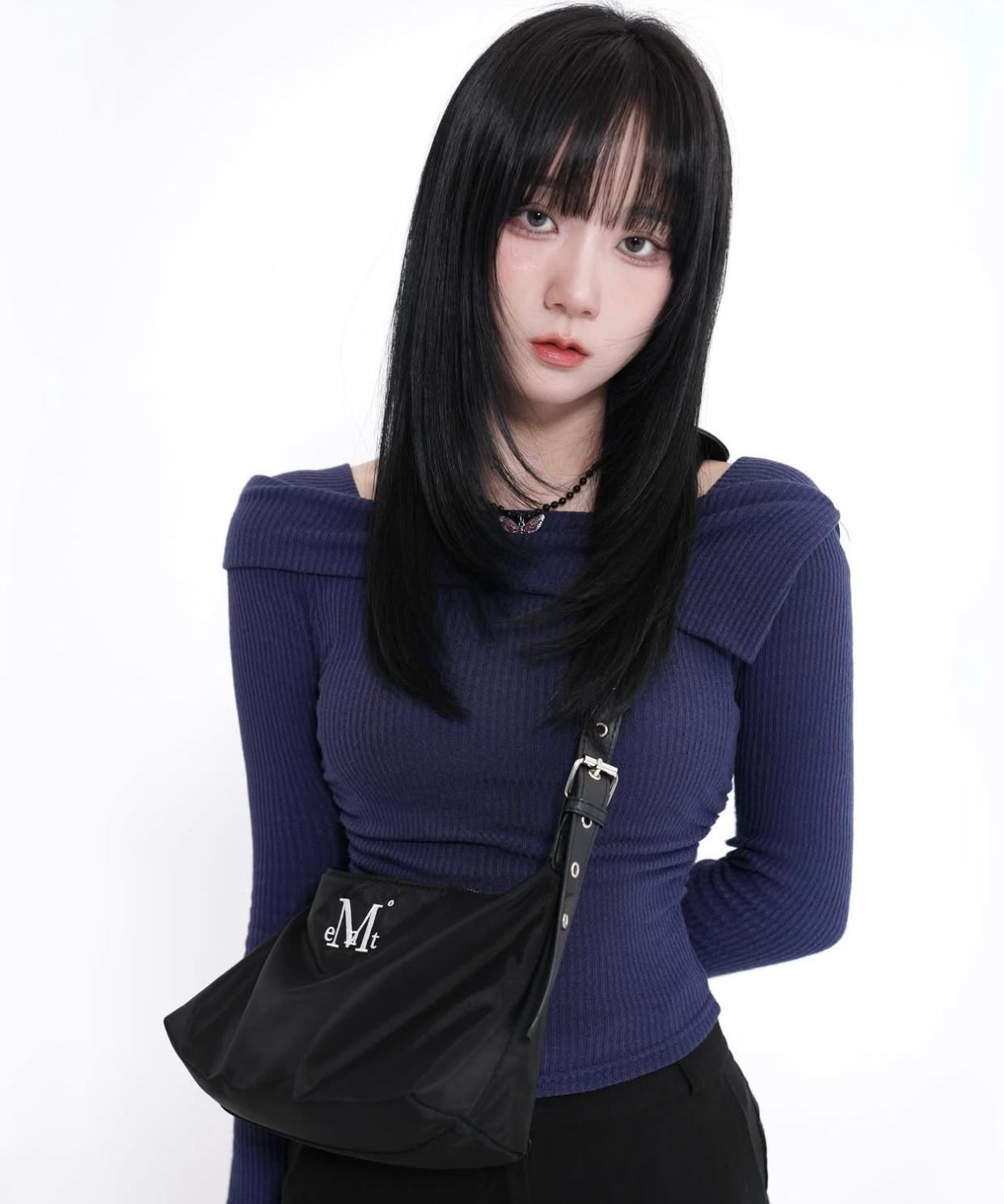 【MUCENT♥] Motor Punching Shoulder Bag MUSINSA | MUCENT Motor Punching Shoulder Bag Cross Bag