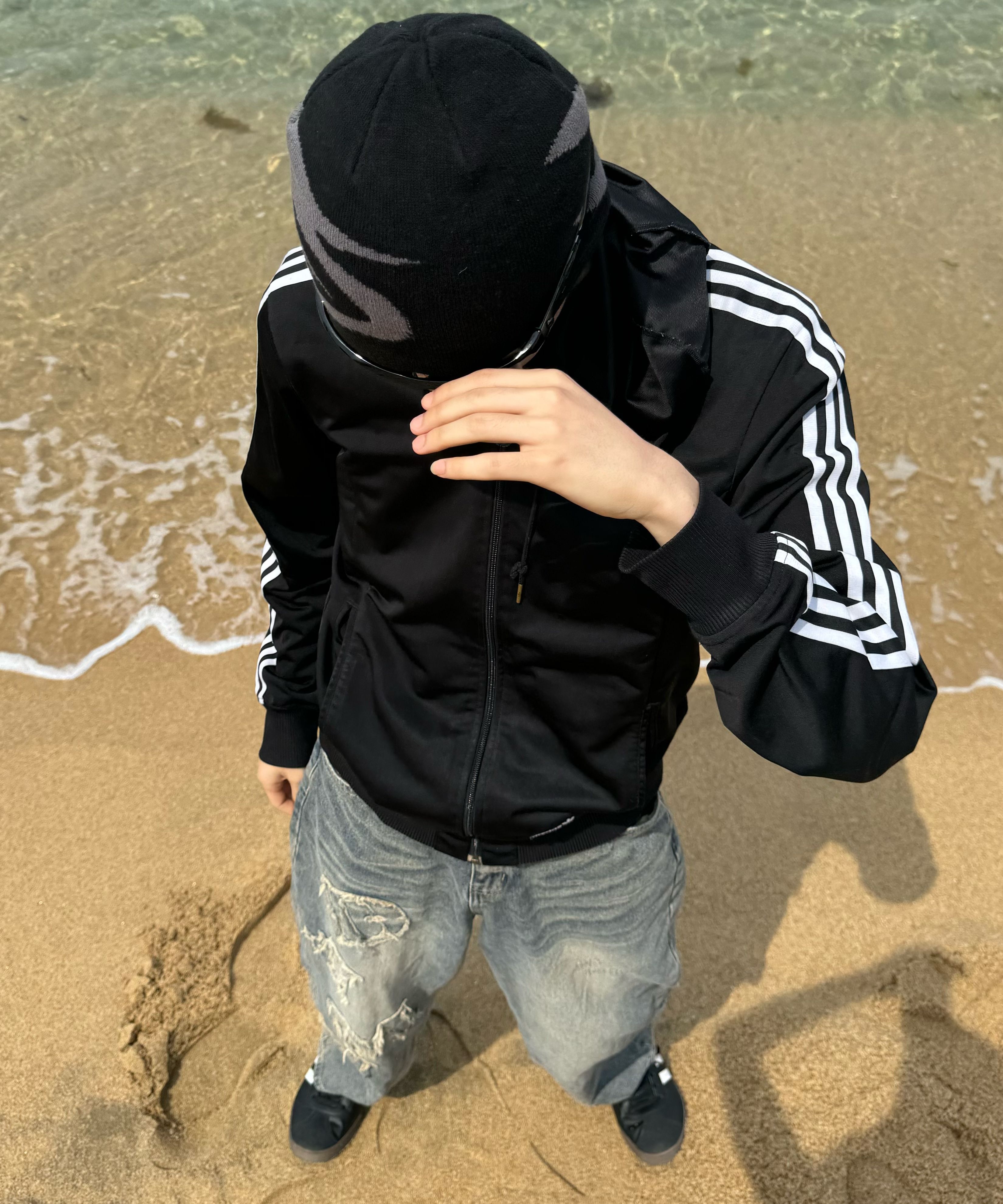 新品タグ付き　LANEUS/ラネウス BEANIE louis-vuitton-lv-dual-beanie--