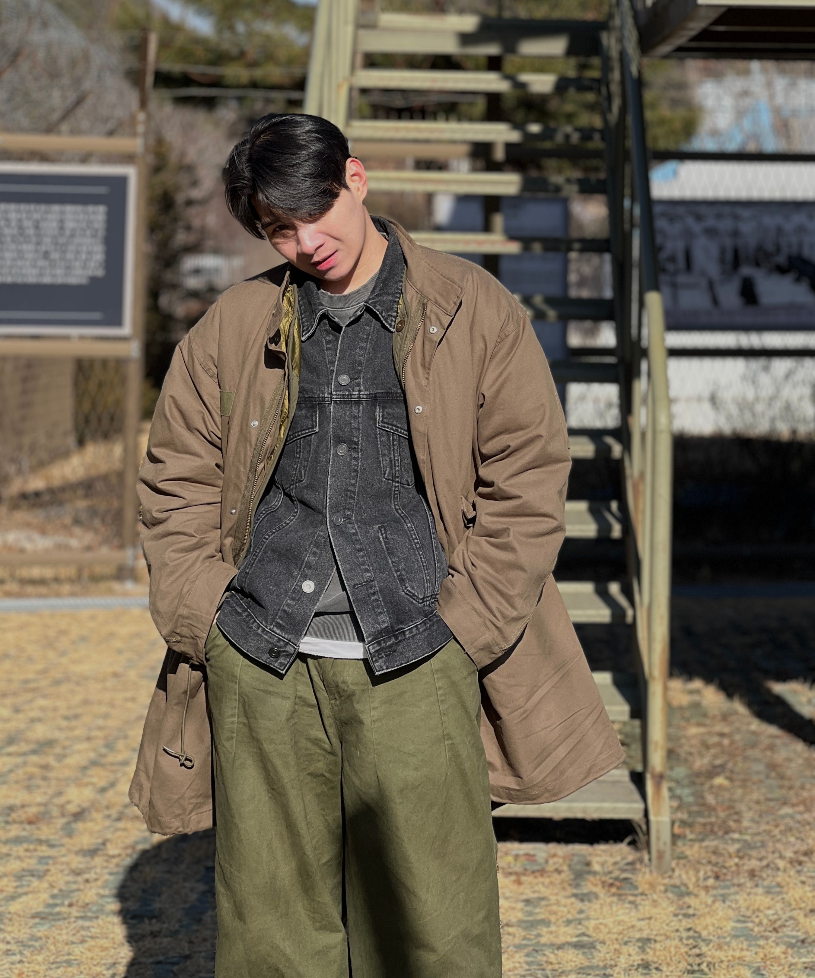 MUSINSA | TRAVEL [3-PACK] BASIC TRAVELER PIGMENT SWEATSHIRT