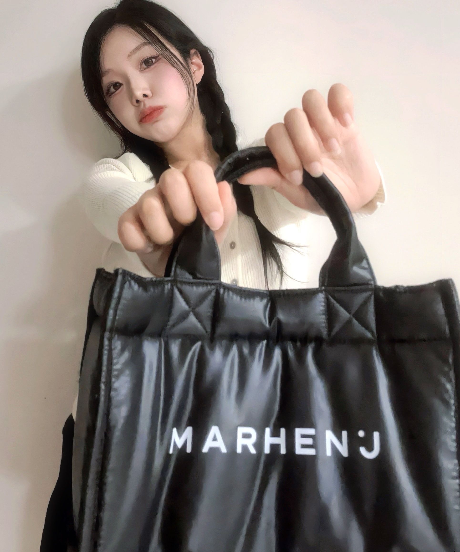 MUSINSA公式 | MARHEN.J リコミニパディングトートクロスバッグ