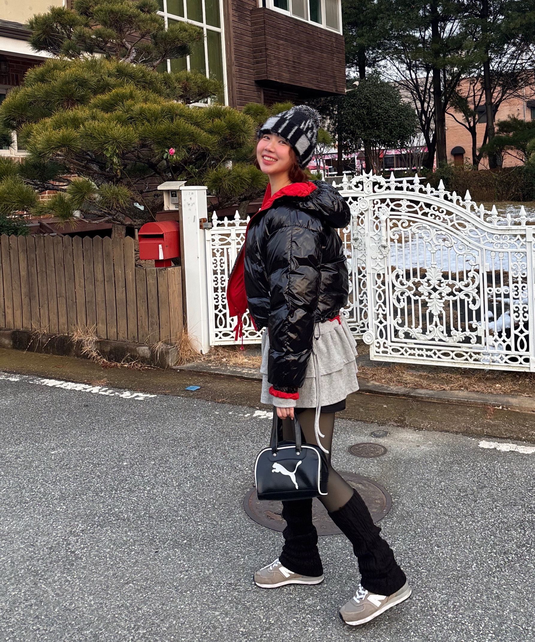 PARTIMENTO WOMEN MUSINSA 韓国　ジャケット MUSINSA | PARTIMENTO WOMEN Reversible Shirring Hooded Puffer