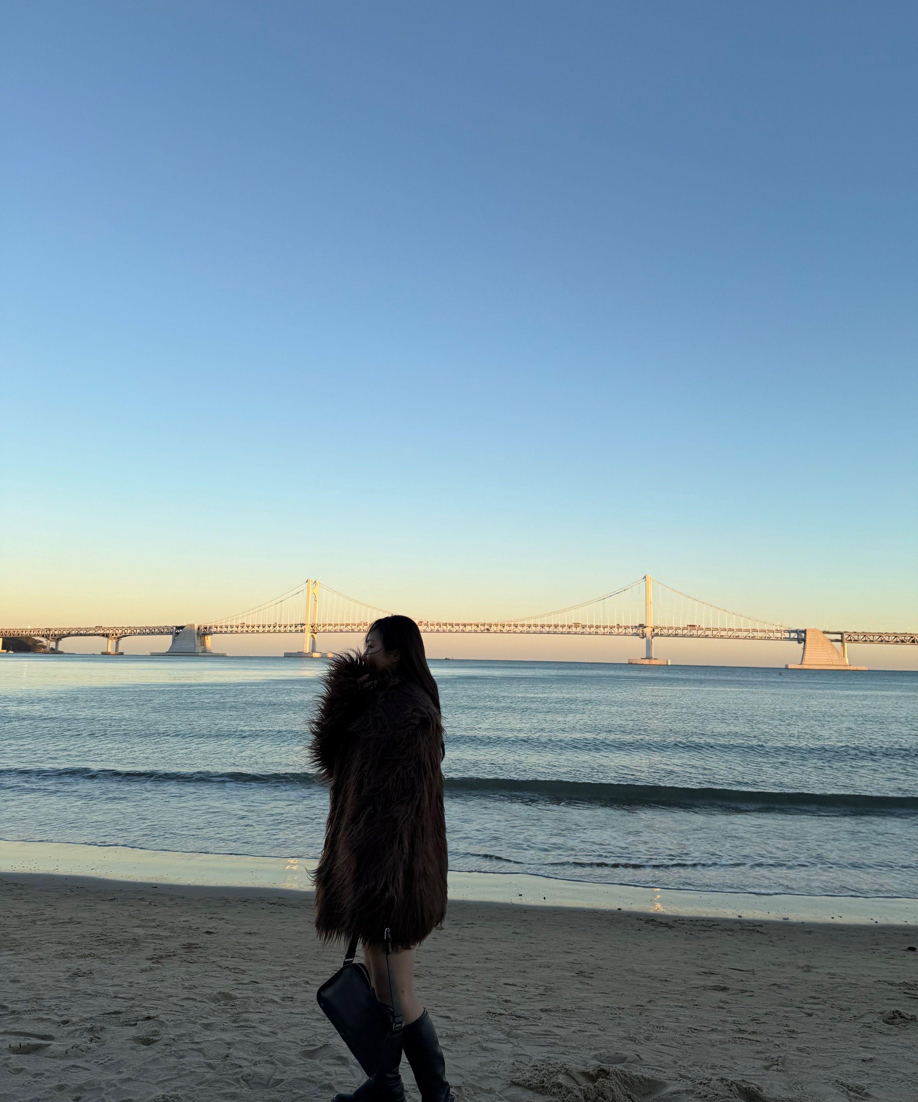 MUSINSA公式 | PARTIMENTO WOMEN ワイドカラー ヘアリーファーコート_