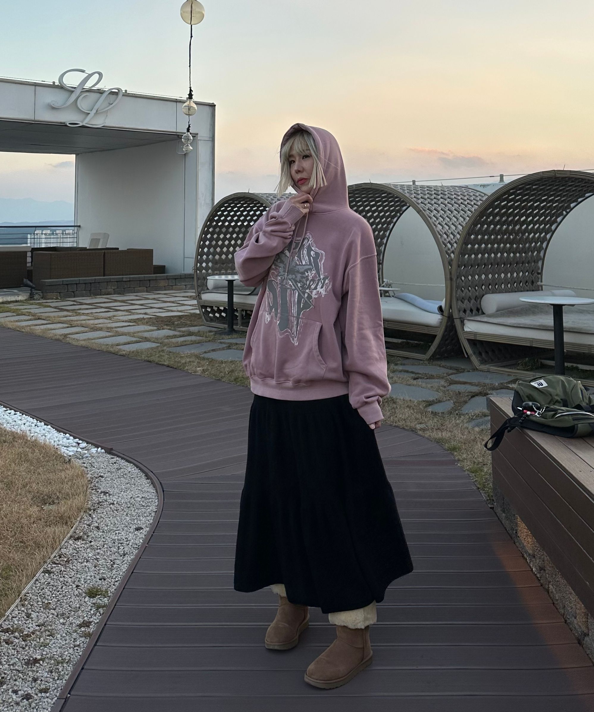 【SUPERSUB 】 CRUSHED PUNK PIGMENT HOODIE MUSINSA | SUPERSUB Crushed Punk Pigment Hoodie - Khaki