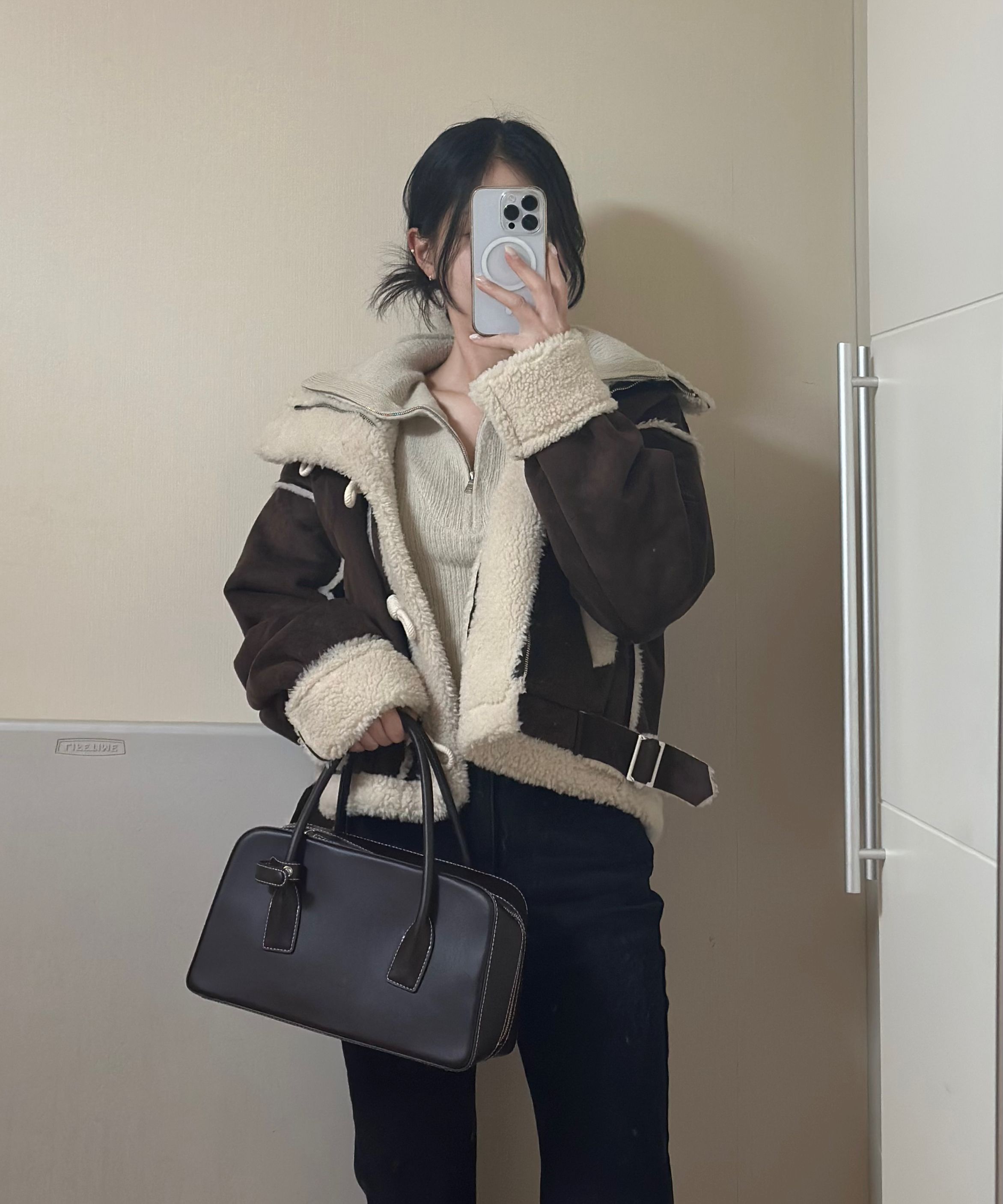 MUSINSA公式 | FOLNUA POUND BAG - STITCH [2COLOR]