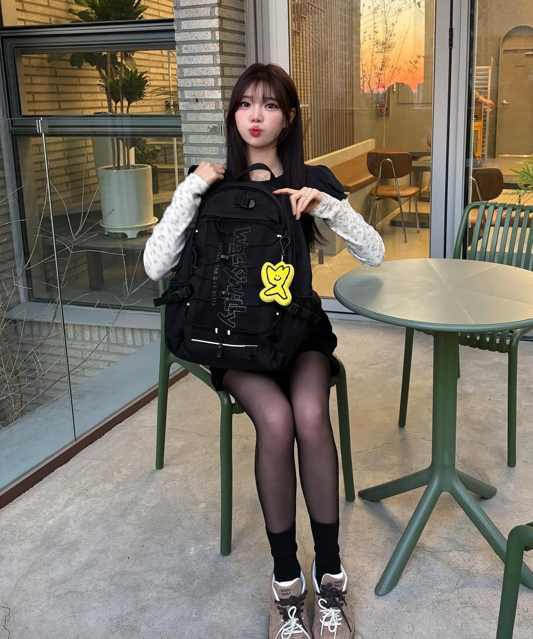 バックパック・リュック [WACKYWILLY] Mesh String Backpack (Black) MUSINSA公式 | WACKY WILLY [25SS] Mesh String Backpack Black