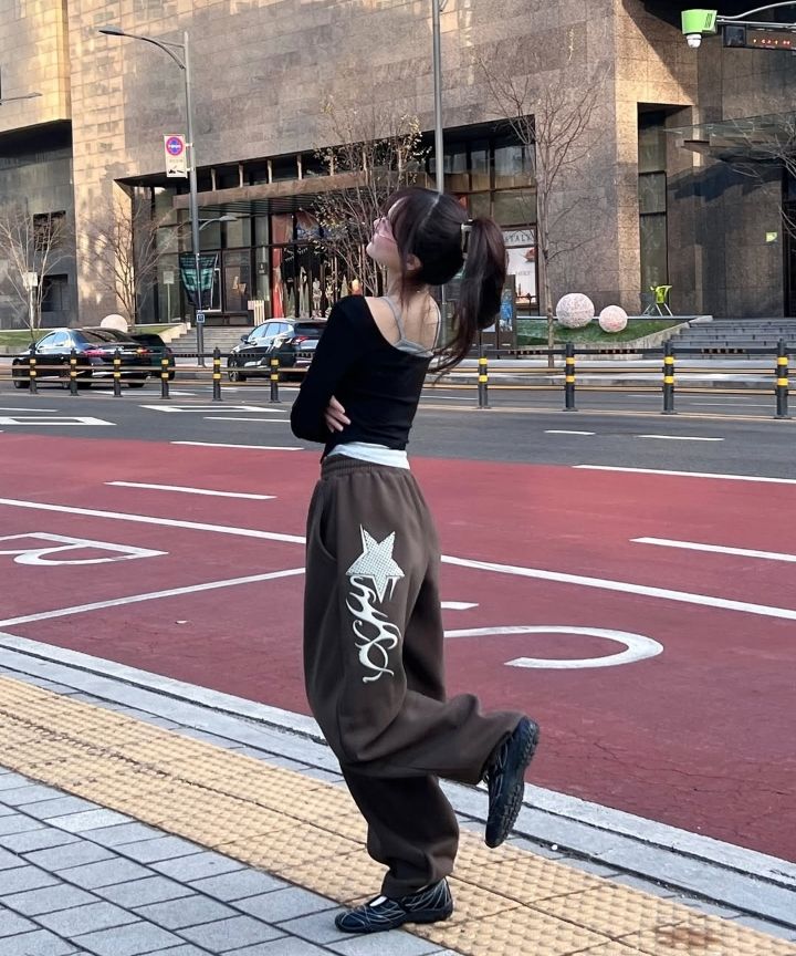 MUSINSA | GAKKAI UNIONS Nebula Sweat Balloon Pants Gray