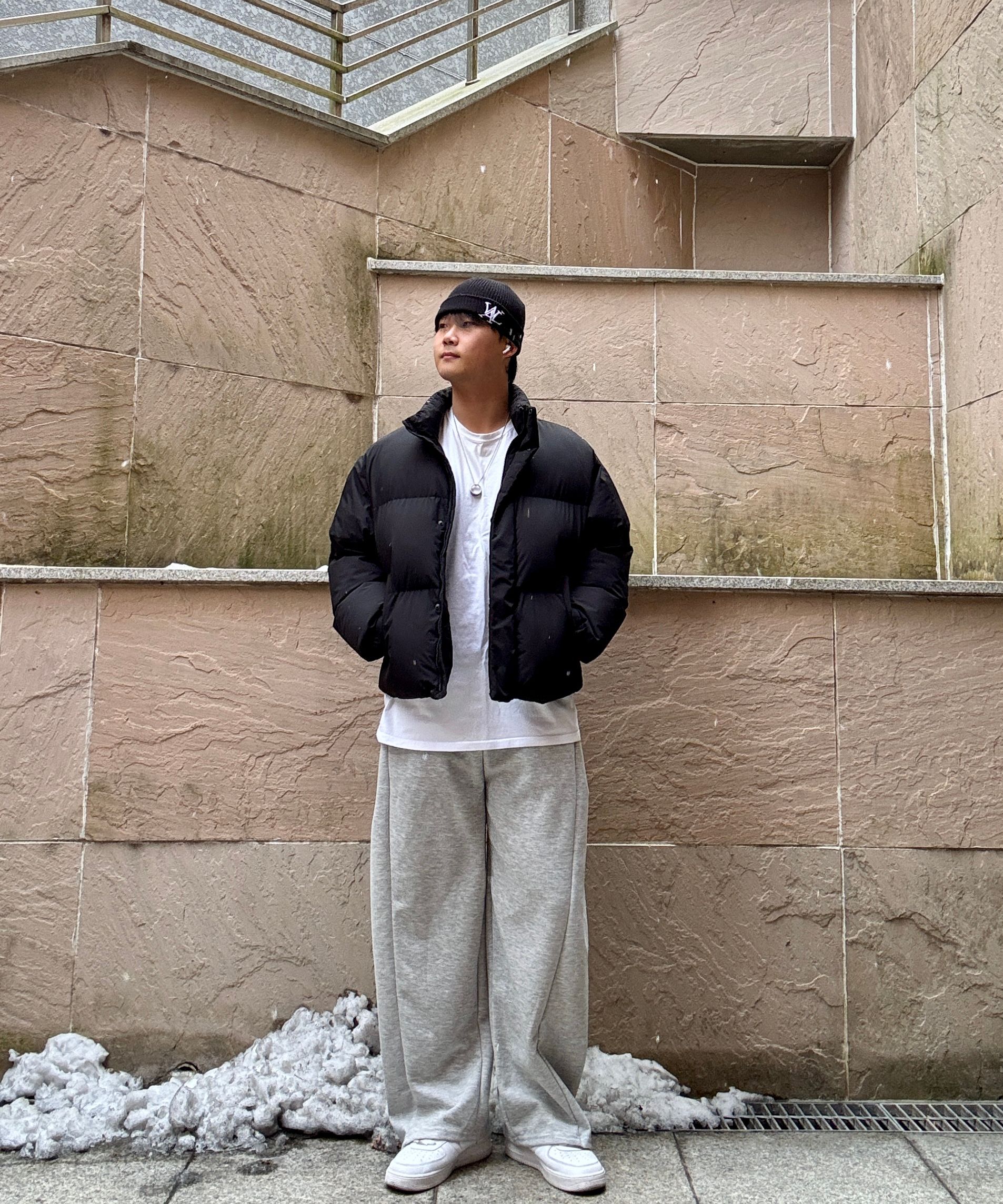 MUSHINSA Short Padded Jacket ムシンサ MUSINSA | MUSINSA STANDARD Daily puffer short padded jacket