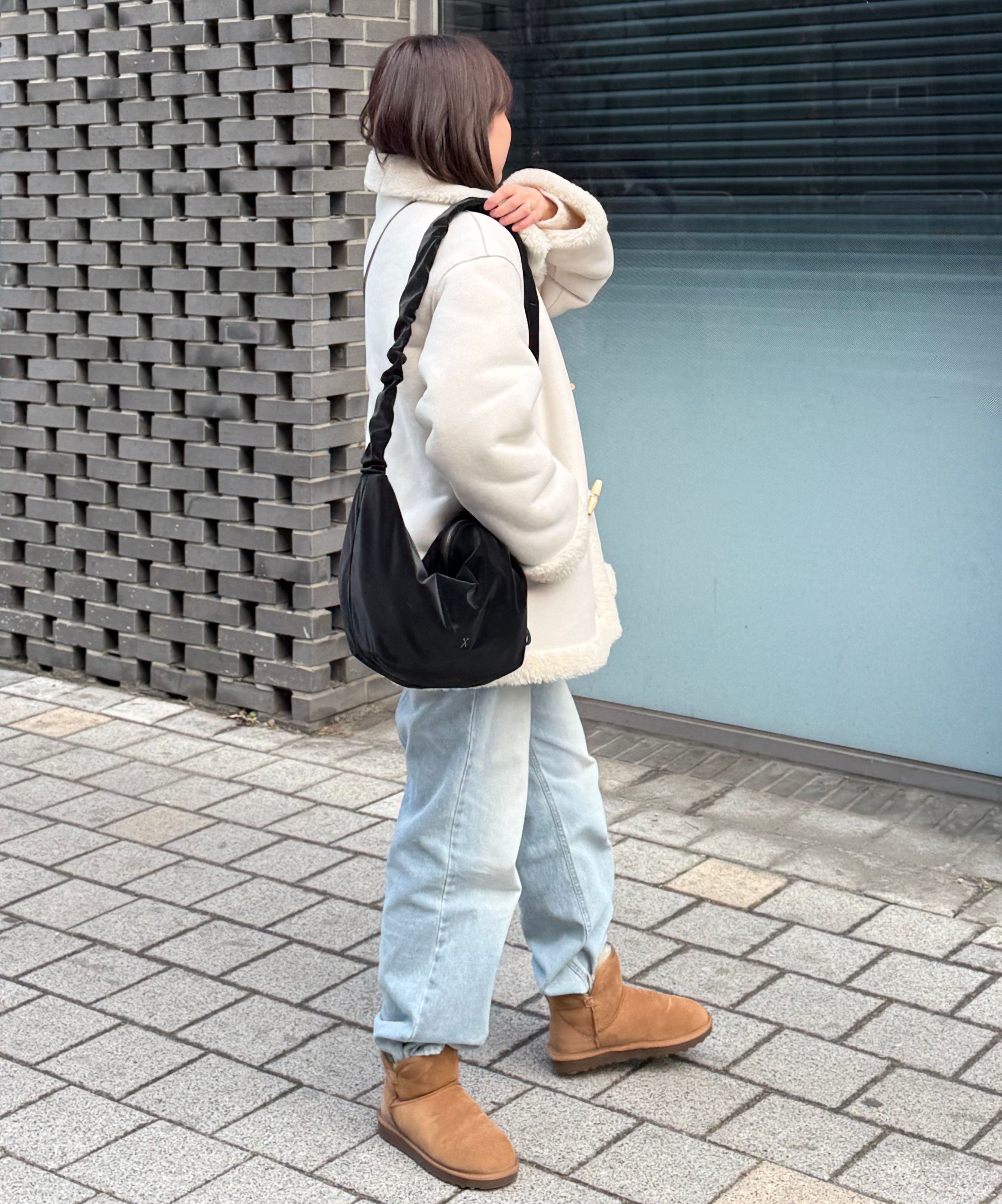 조셉앤스테이시(JOSEPH&STACEY) Daily Shirring Bag Tiny_Haze