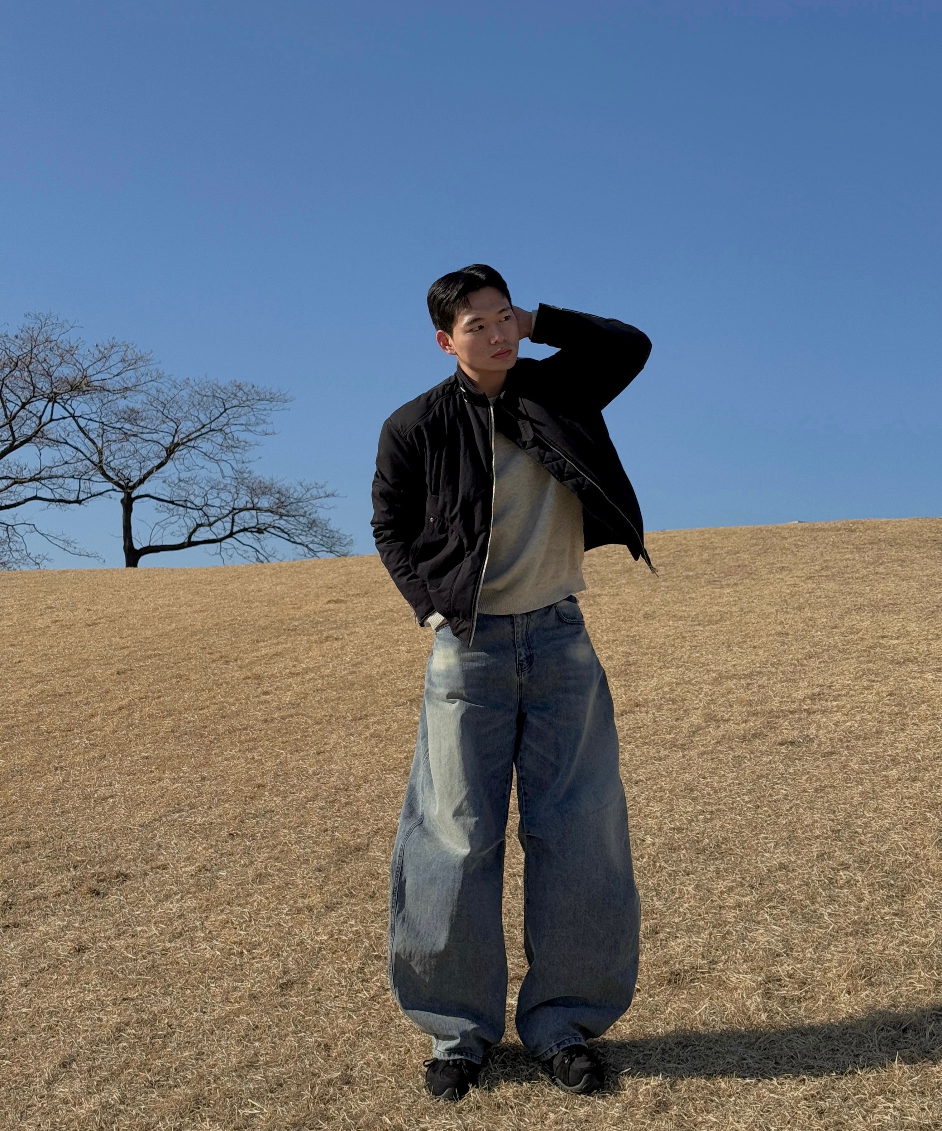 MUSINSA | NEGATIVE THREE Asymmetry Sneakers_Khaki Brown