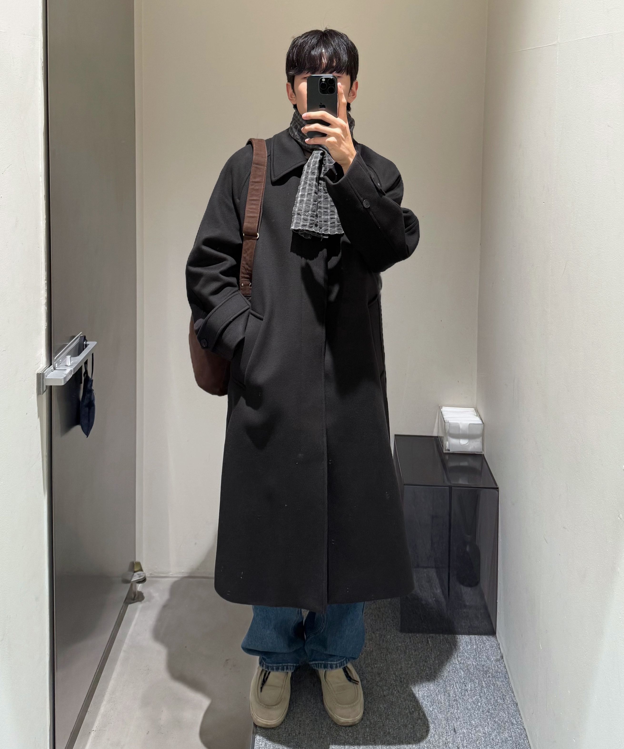 MUSINSA公式 | INSILENCE KILIM セミワイドデニムパンツ BLUE