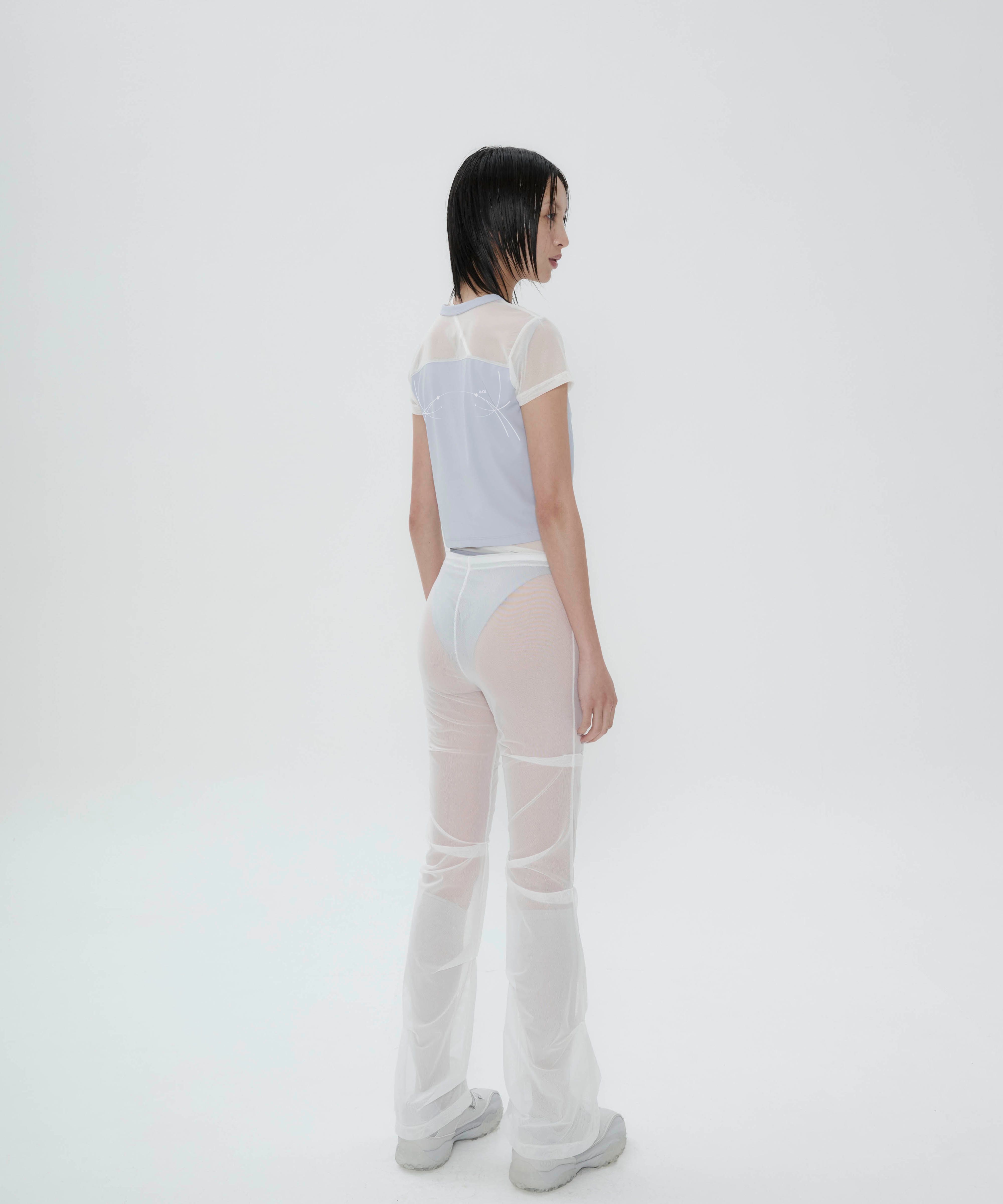 【OJOS】Sheer Over Tuck Pants MUSINSA | OJOS Sheer Over Tuck Pants / White