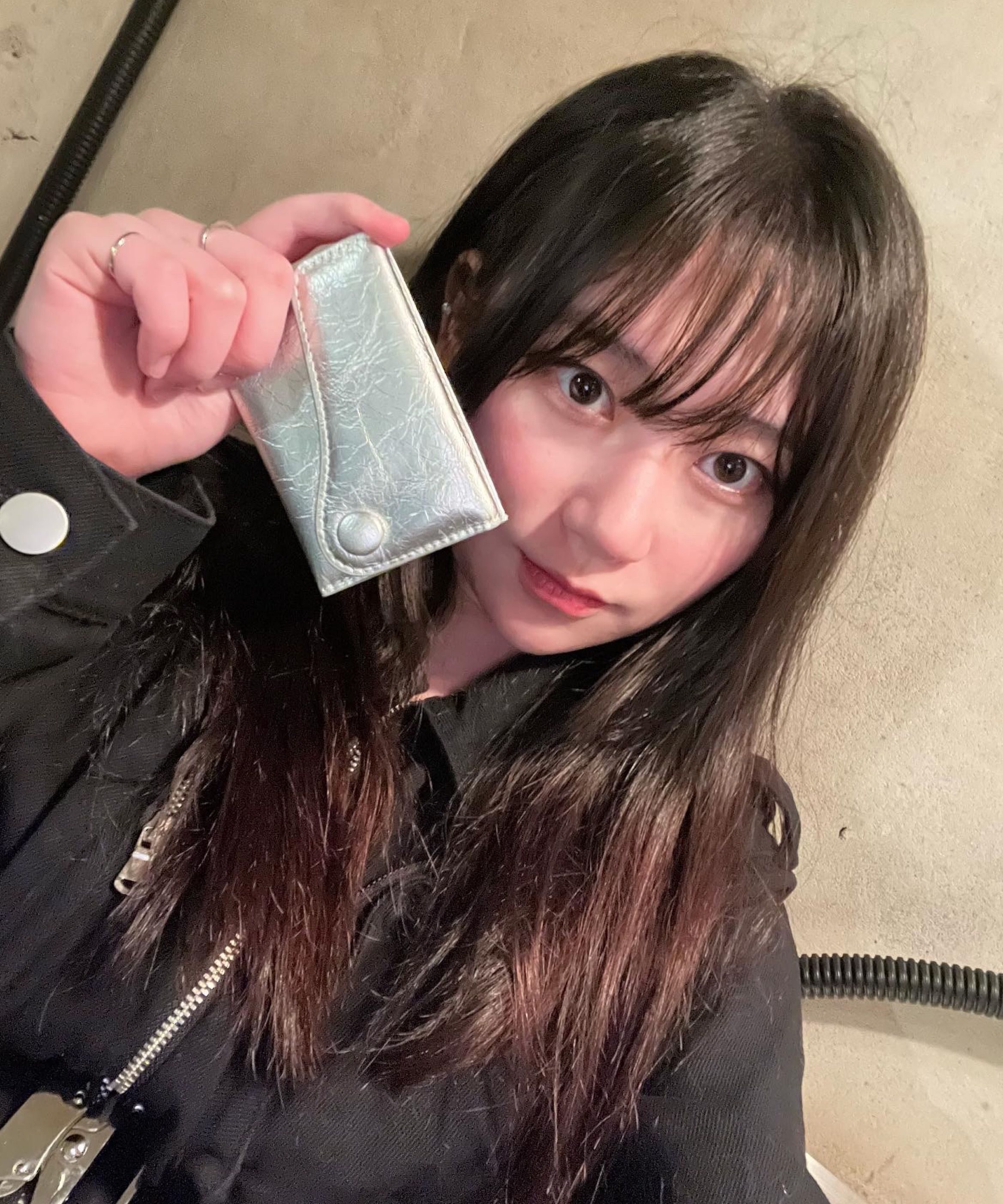 ◇LE MASQUE◇ Dot Saddle Slim Mini Transportation Card Walle MUSINSA | LEMASQUE Dot Saddle Slim Mini Transportation Card