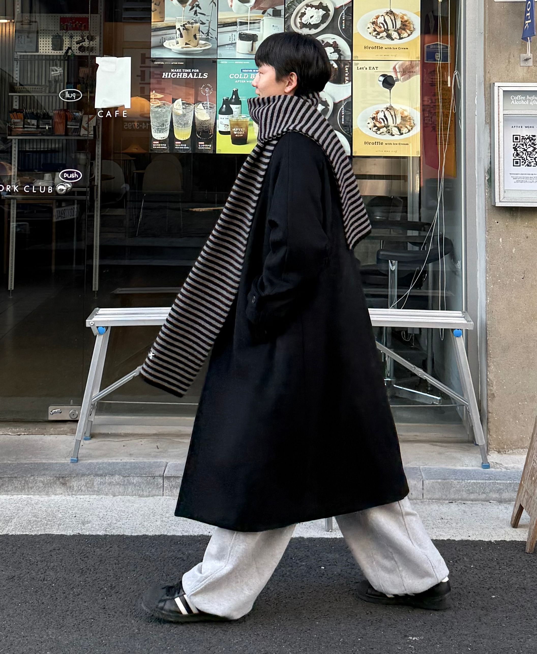 MUSINSA公式 | THE COLDEST MOMENT TCM mini logo stripe