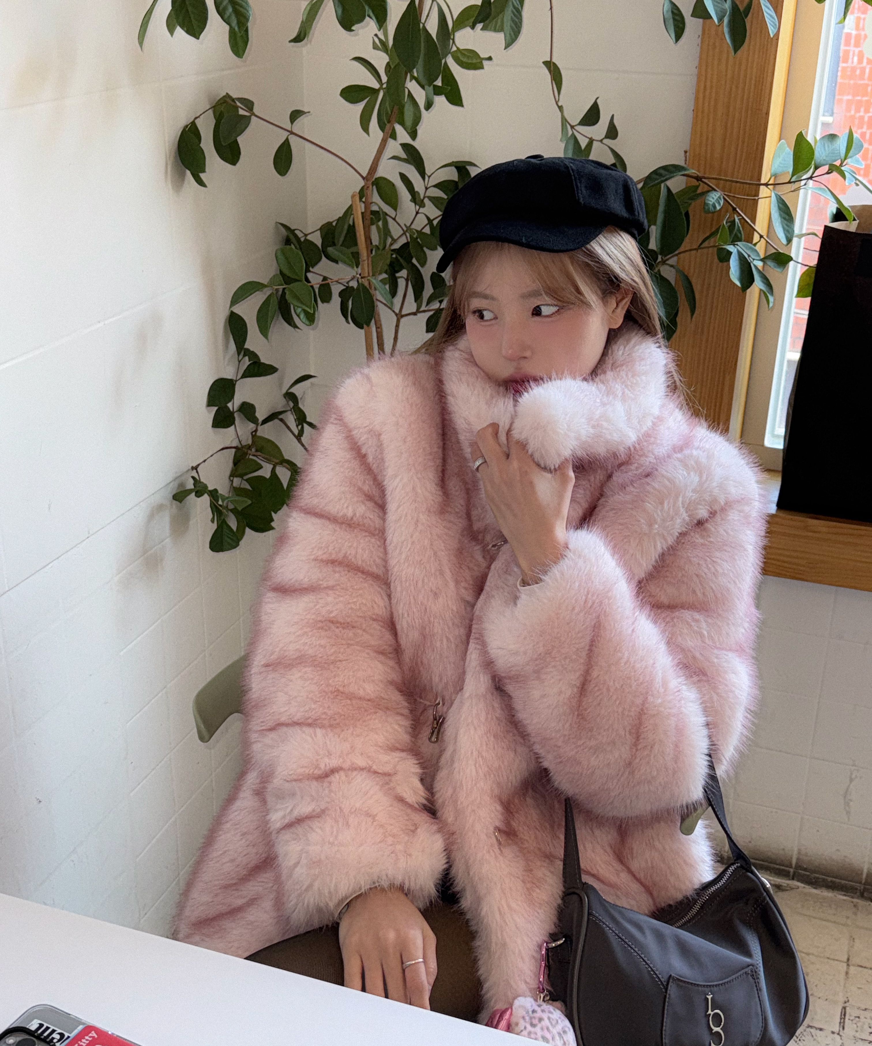 ★ ILLIGO★ SHEARLING FUR JACKET MUSINSA | ILLIGO Shearling fur jacket ivory