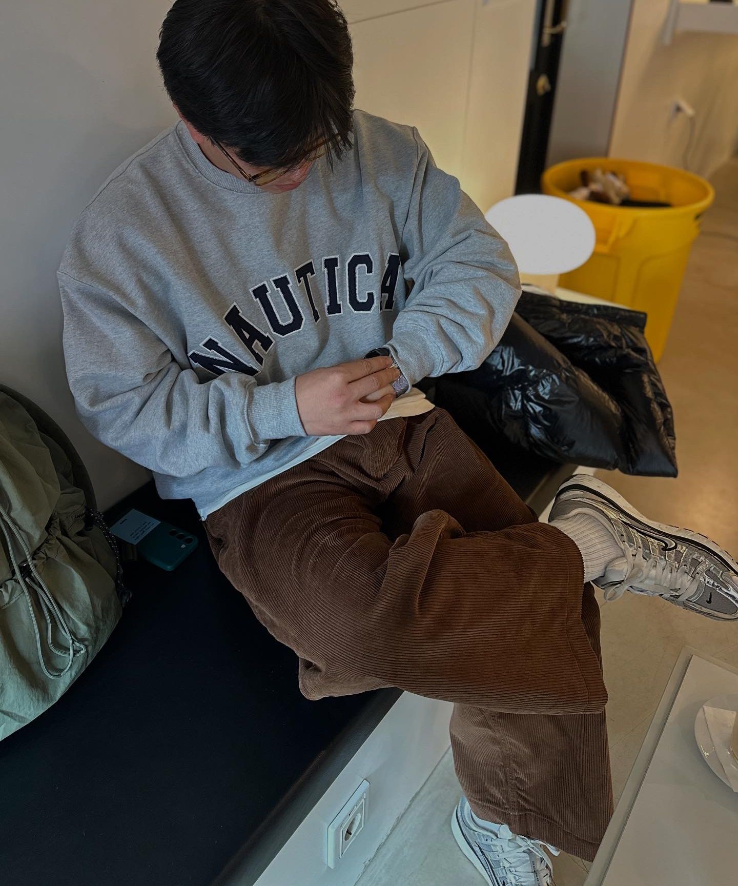 【KOOLOSET】ND Corduroy Balloon Pants MUSINSA | CPGN STUDIO BALLOON WIDE CORDUROY PANTS DARK BROWN