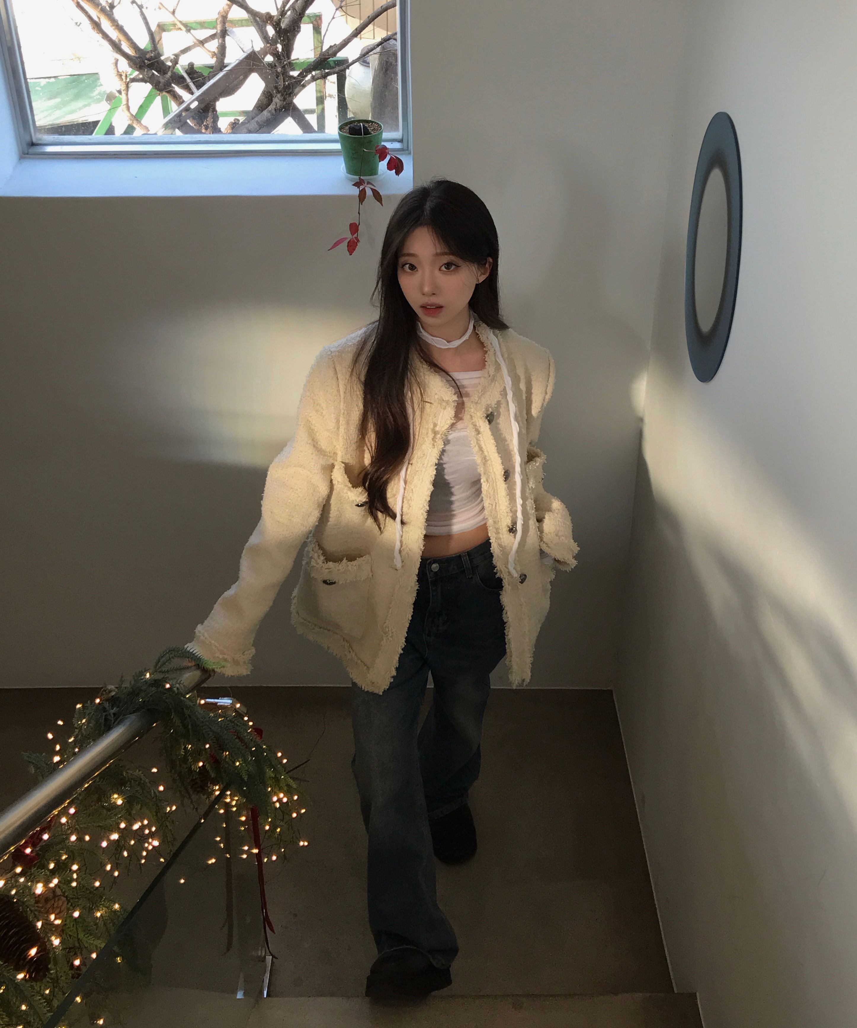 【KHAKIPOINT】Shirring Scarf Top オフショルダー / 追跡付 MUSINSA公式 | KHAKIPOINT Shirring Scarf Top (black)