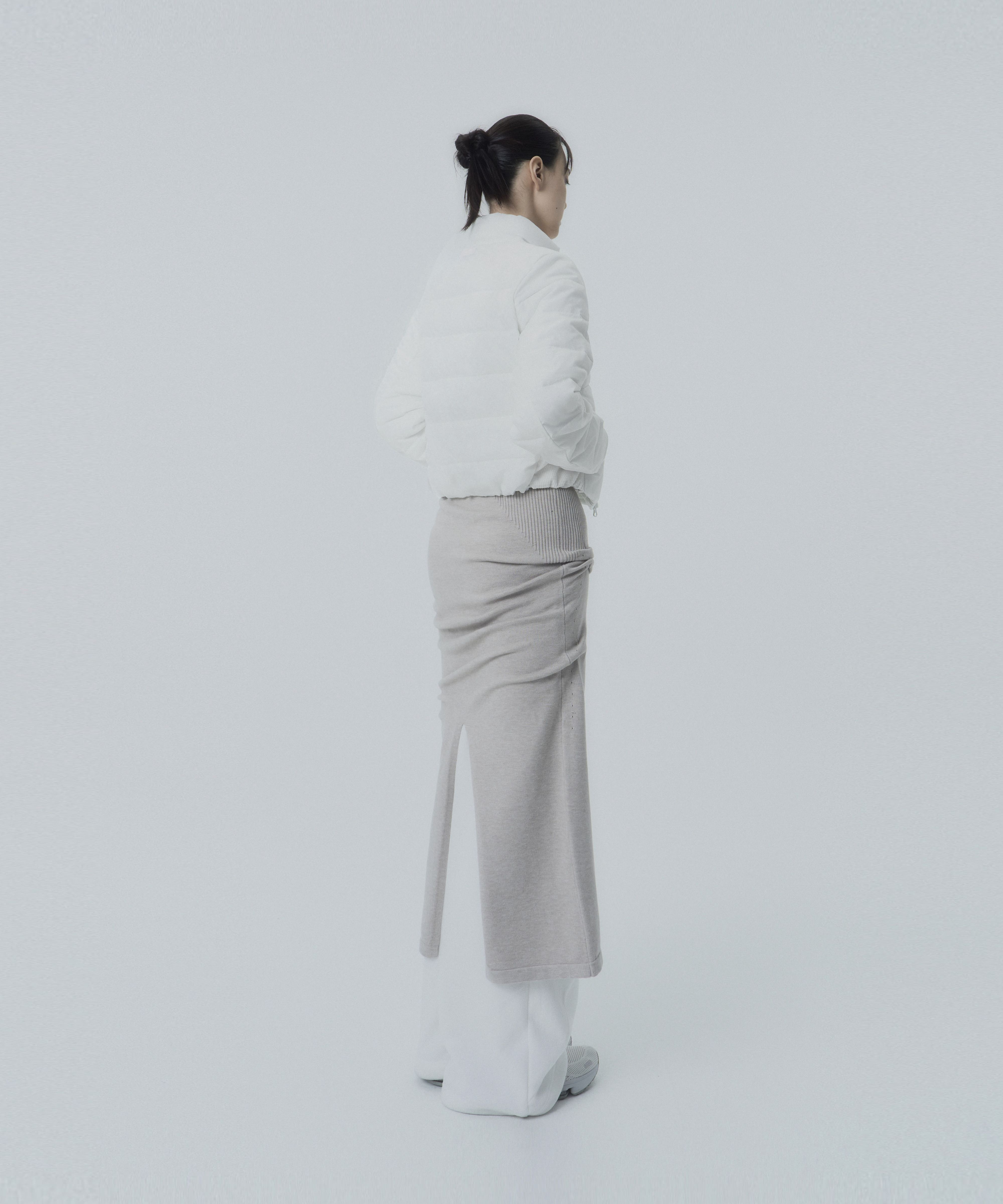 ◆ojos◆ ie Fluid Knit Skirt 01 Stone Brown 24MWi:e-KN02-SB MUSINSA | OJOS i:e Fluid Knit Skirt 01 / Stone Brown