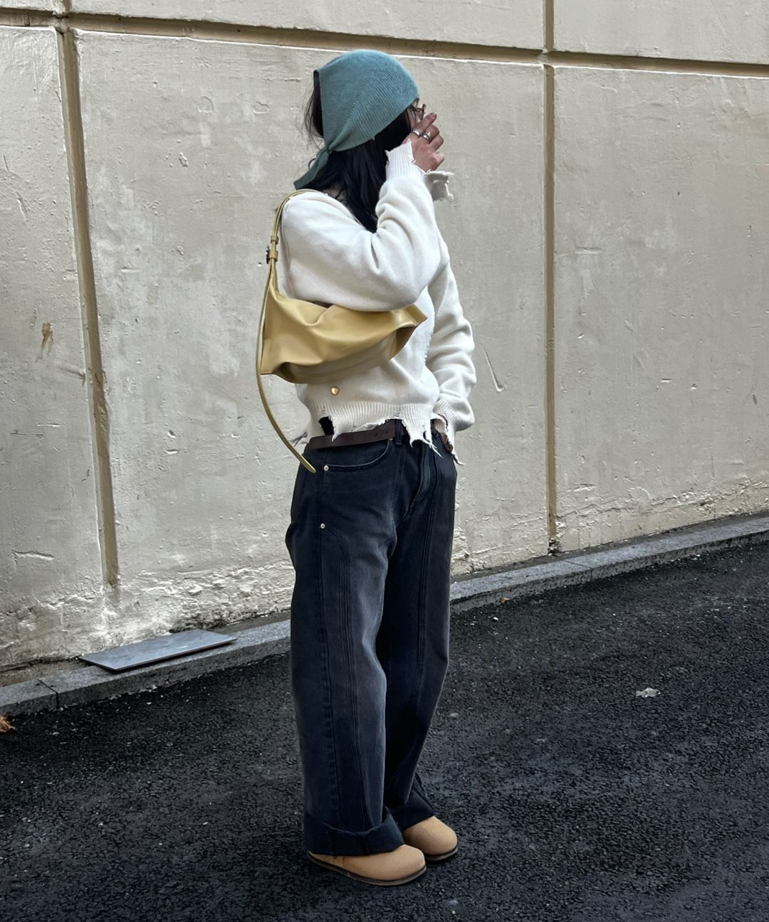 MUSINSA公式 | MUR Nuovo Mini Hobo Bag (8 colors)