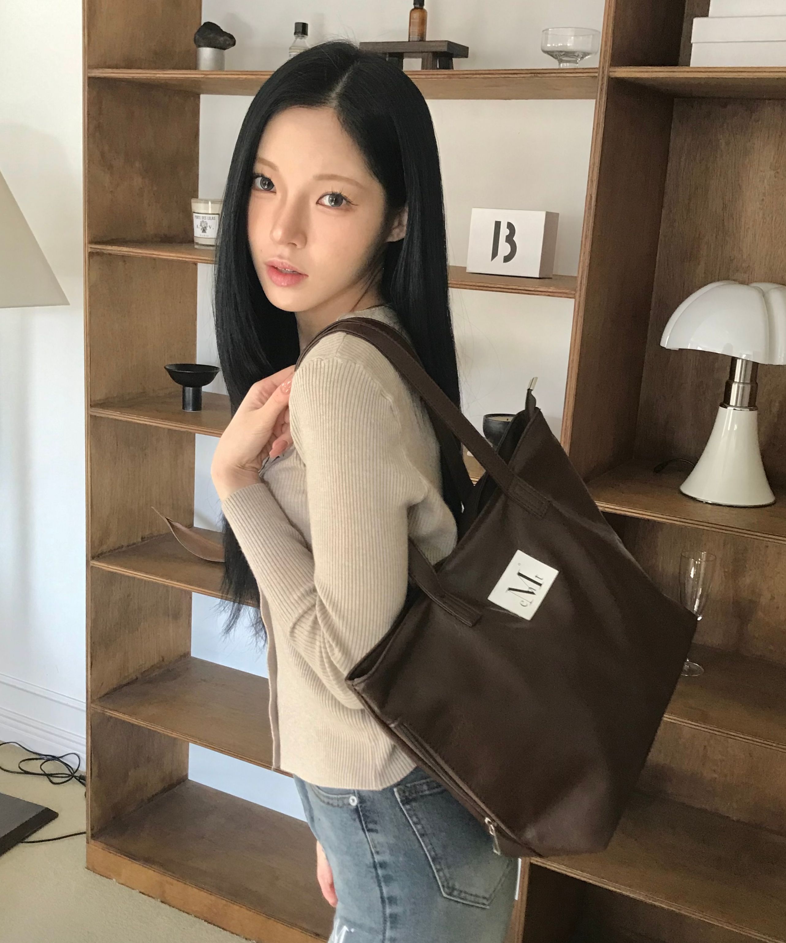 ★MUCENT★ Lienne Side Zipper Leather Shoulder Bag Unisex 2 MUSINSA公式 | MUCENT Lienne Side Zipper Leather Shoulder Bag