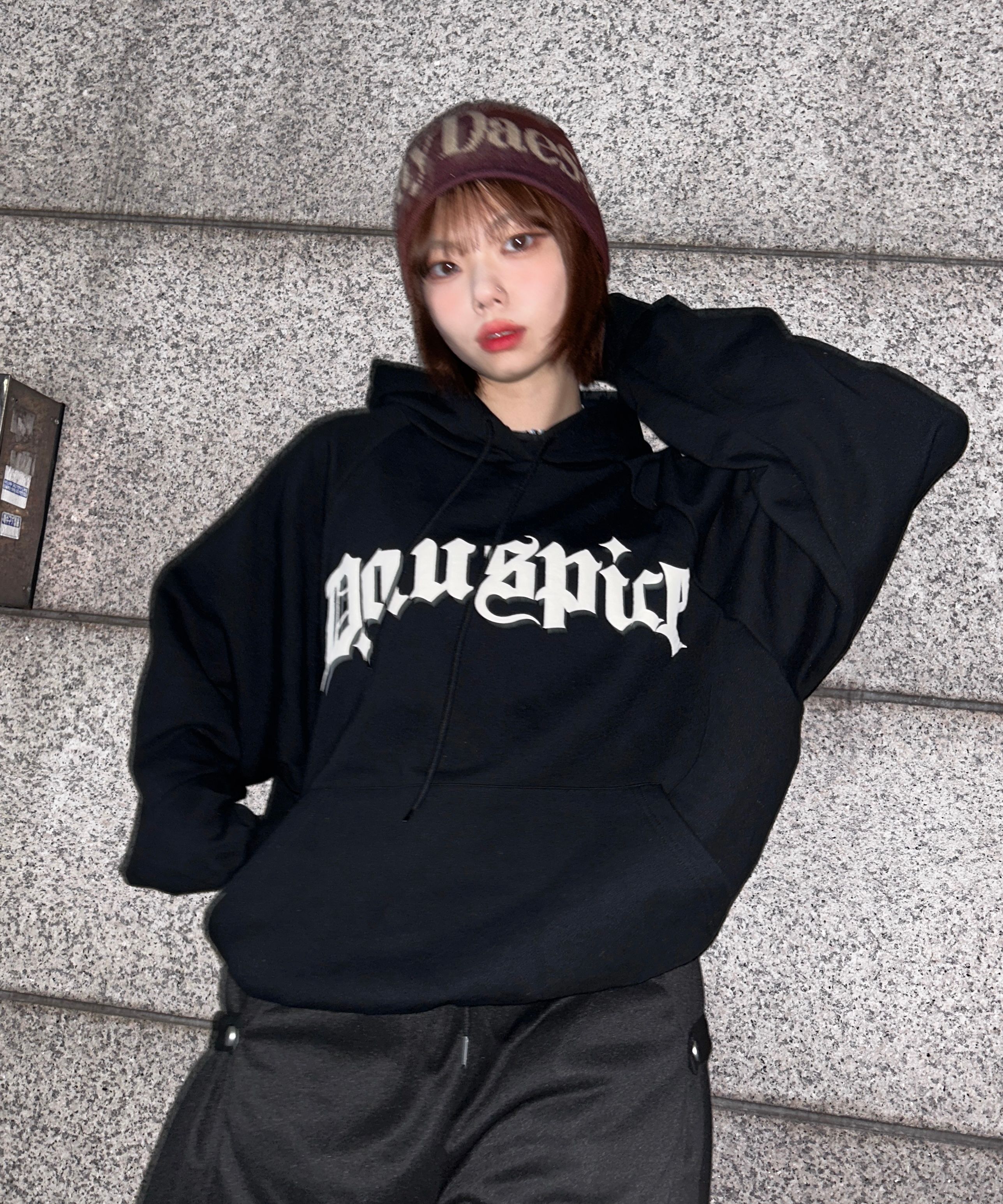パーカー・フーディ DAUSPICE Logo Hoodie 4MM077 MUSINSA公式 | DAUSPICE Logo Hoodie White