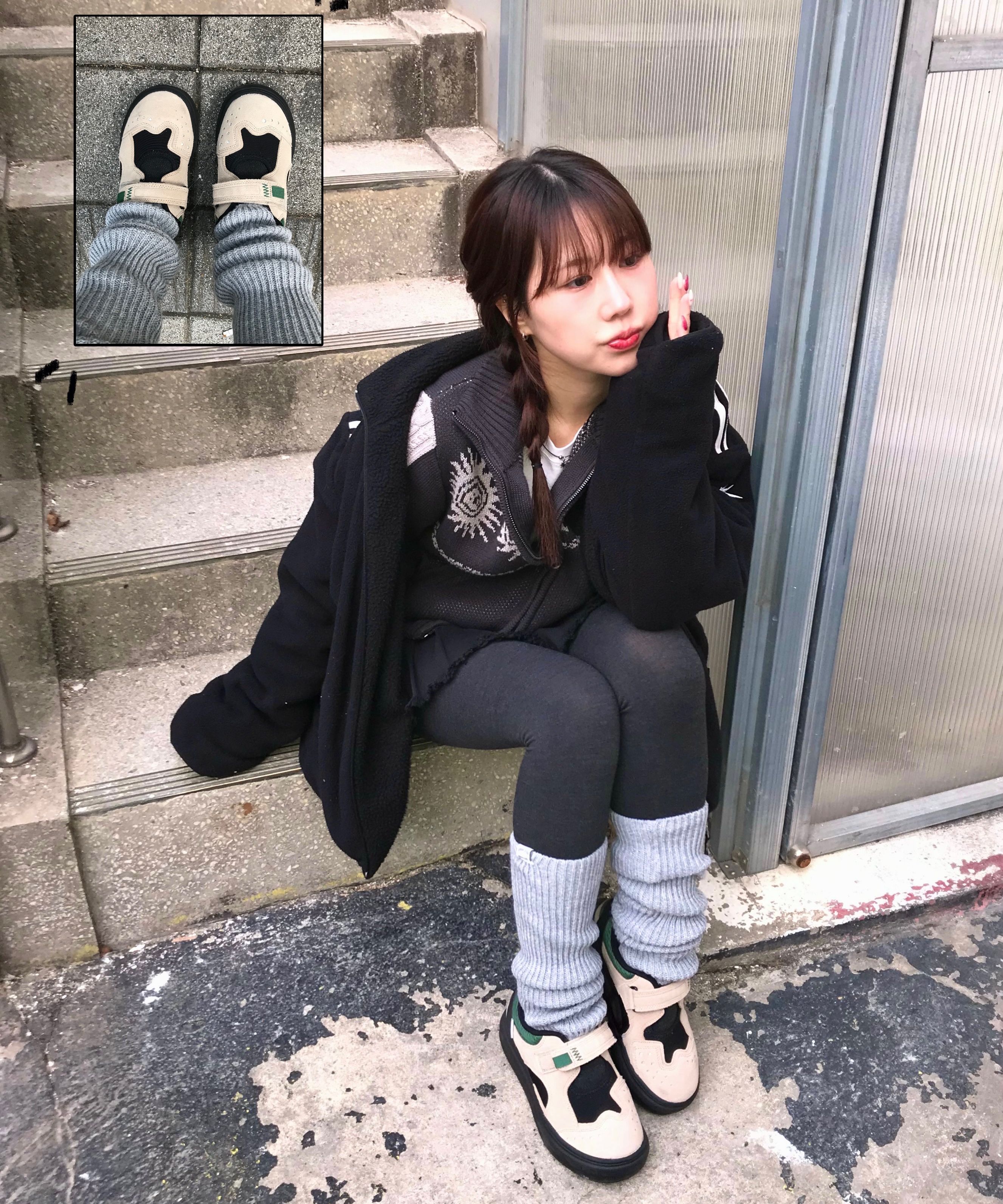 kasumiayu MUSINSA公式 | AAKAM Sun Jacquard Zip-Up Sweater (Brown)