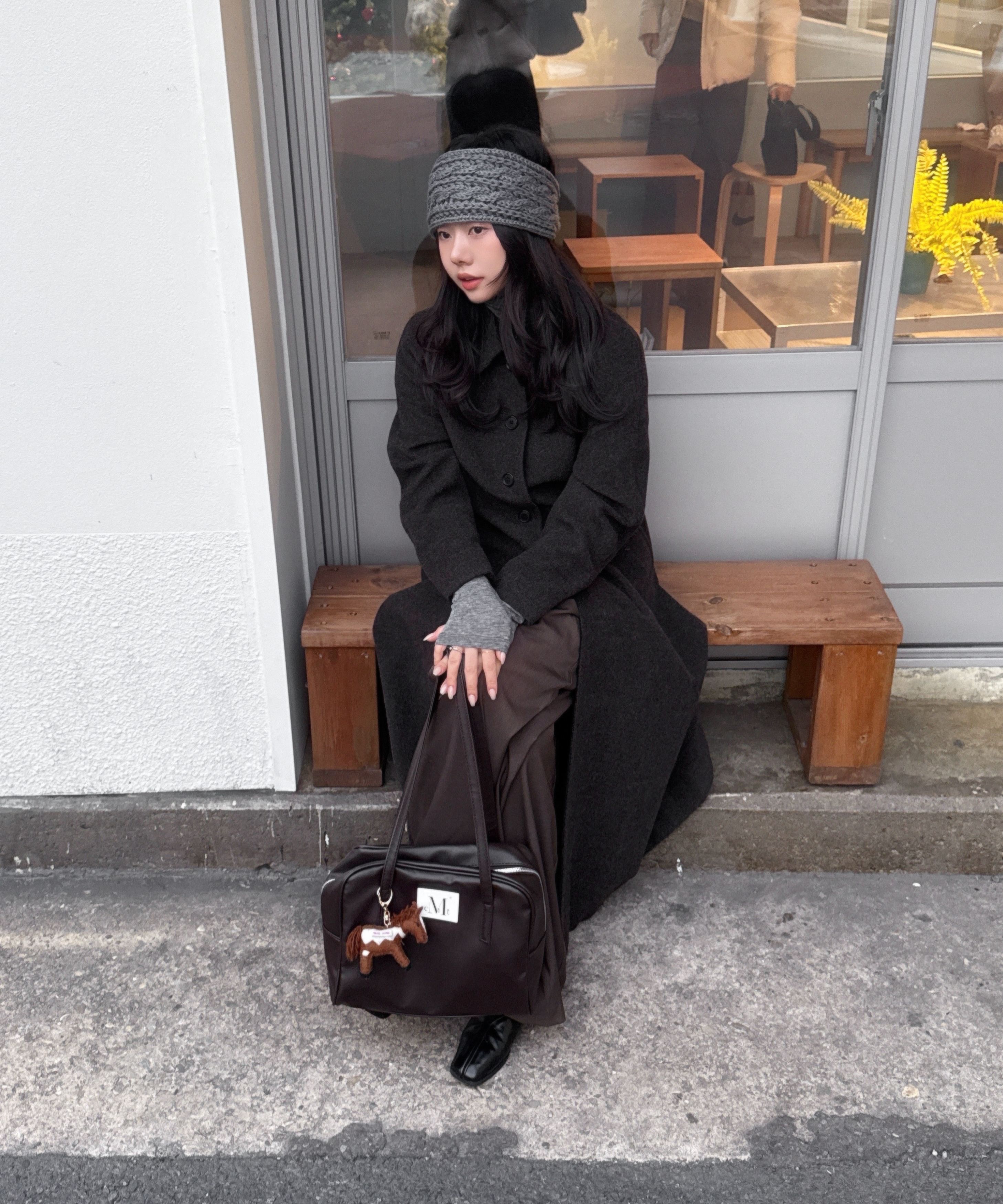 ☆MUCENT☆ Tiv leather shoulder bag unisex 2 colors MUSINSA | MUCENT Tiv Leather Shoulder Bag Unisex (2 Colors)