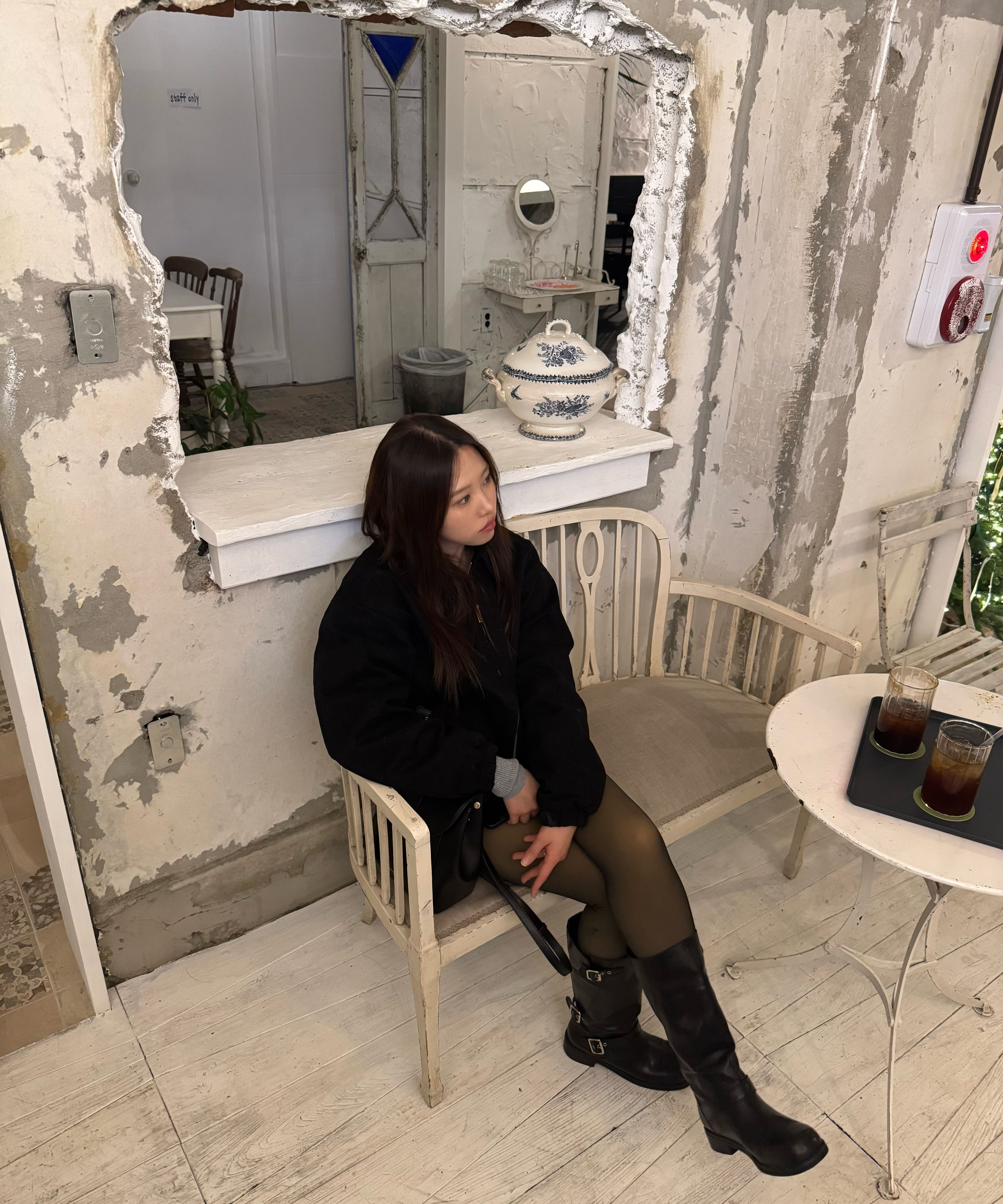 MUSINSA | GLOWNY G TWILL WORK JACKET (BLACK)