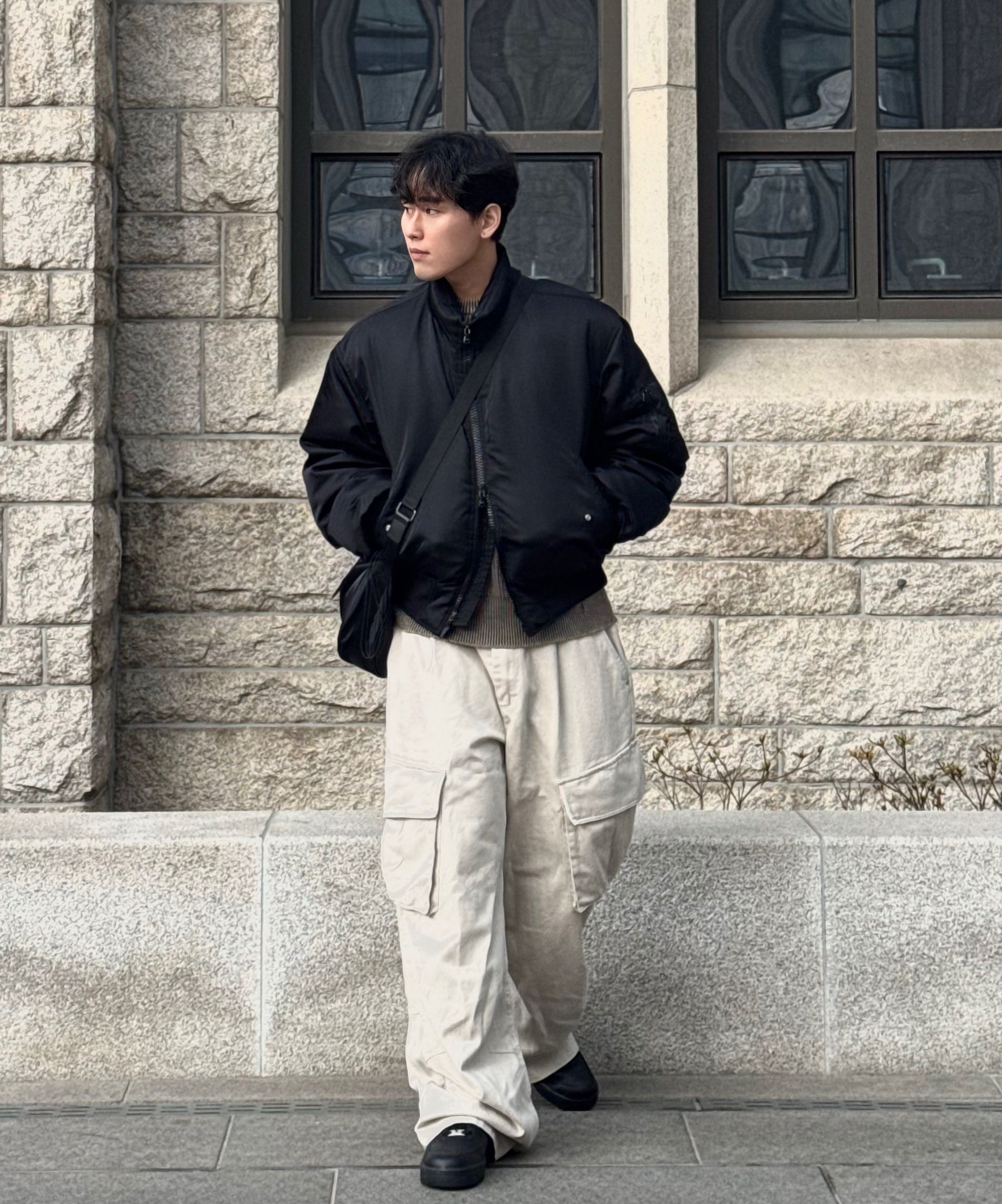 ★早期完売★COOR★ Stand Collar Neck Down Puffer★Black 人気 MUSINSA公式 | COOR Stand Collar Neck Down Puffer (Black)