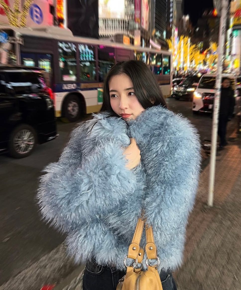 ★CRANK★TWO-TONE HEAVY FUR JACKET_BEIGE★正規品/直送料込 MUSINSA公式 | CRANK Two-tone heavy fur jacket_beige
