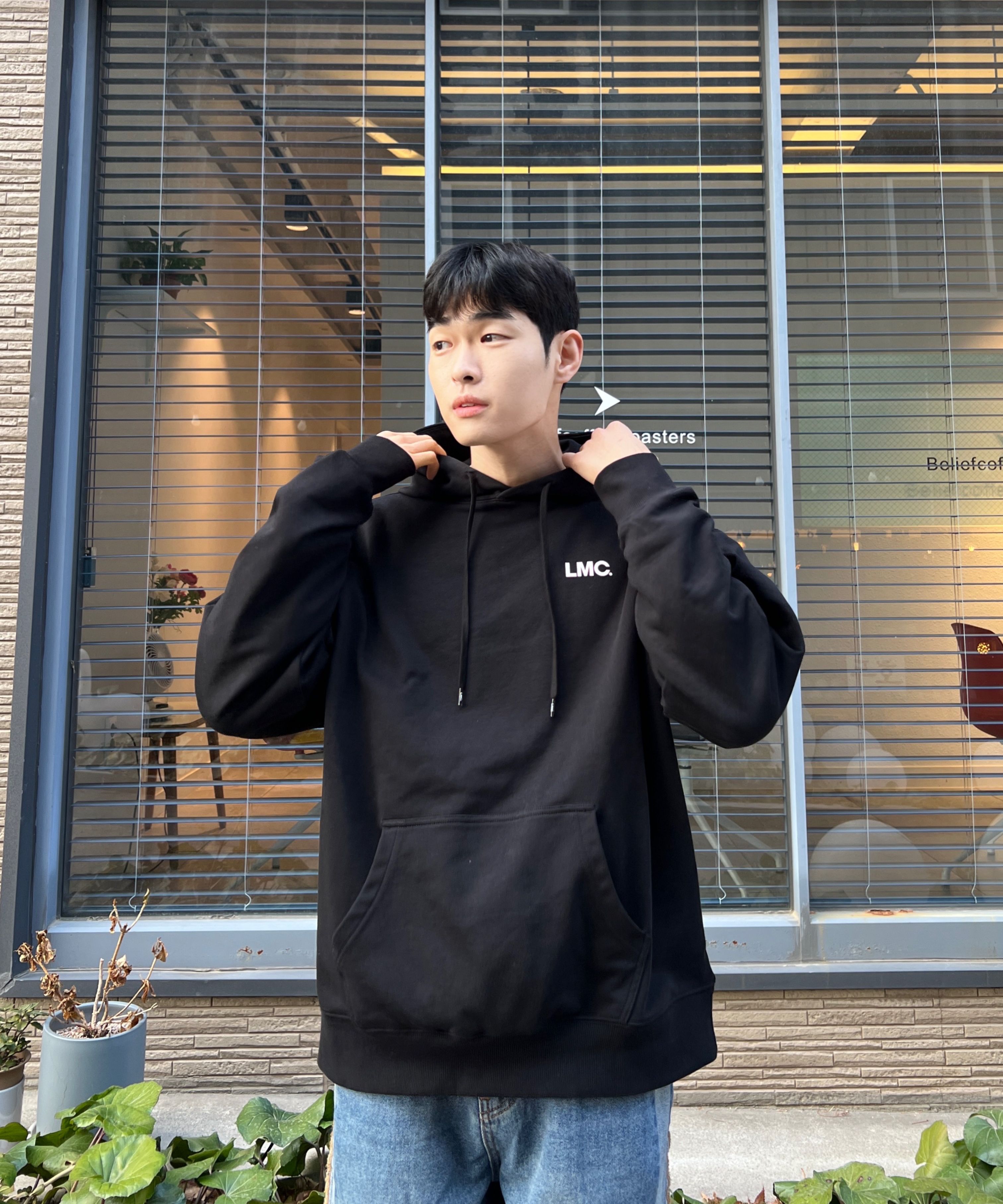 MUSINSA公式 | LMC S OG HOODIE blue