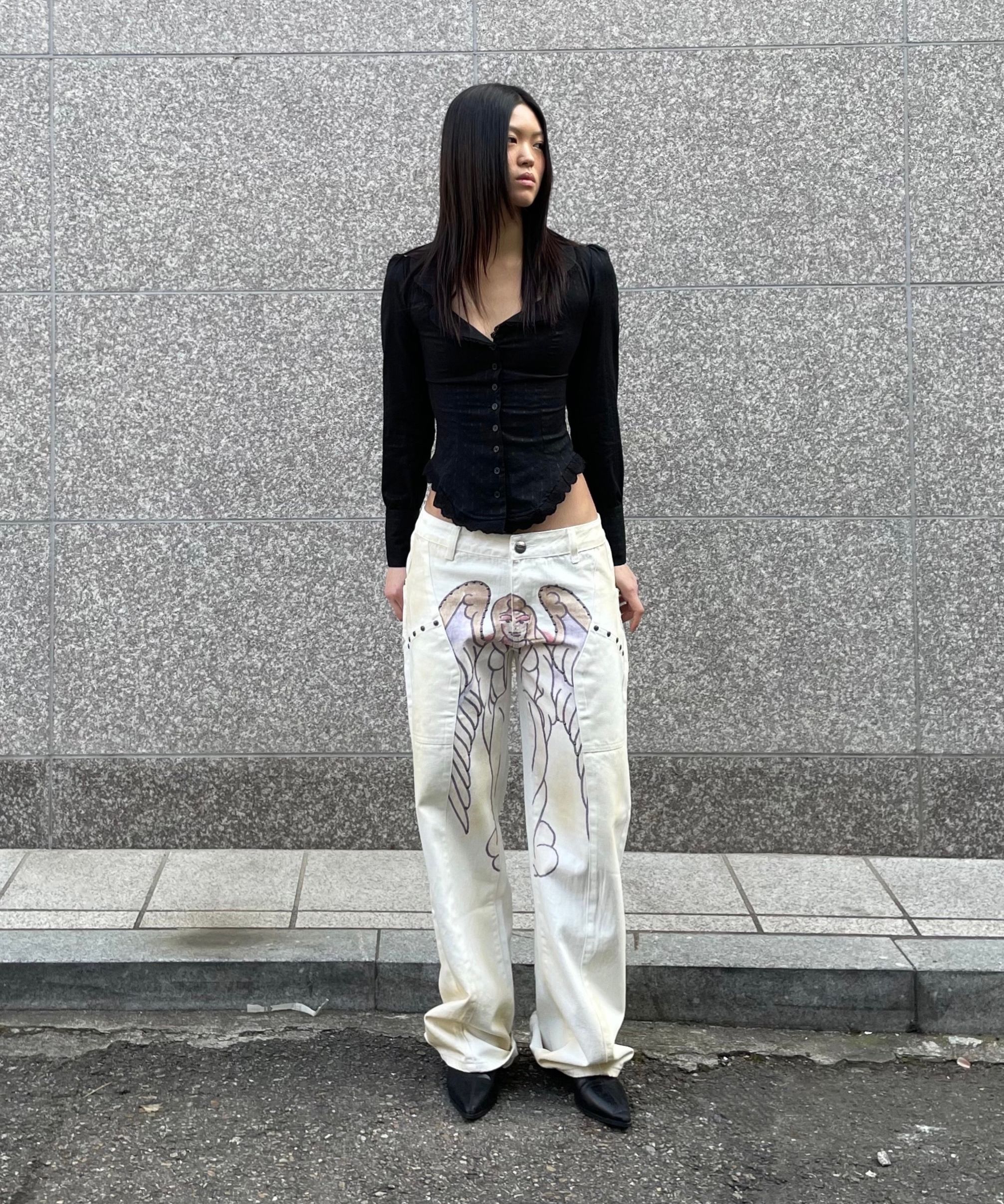 パンツ Sculptor Ed Hardy Cracked Angel Denim L Cracked Angel Denims ✝️ ————— ED HARDY is a registered trade