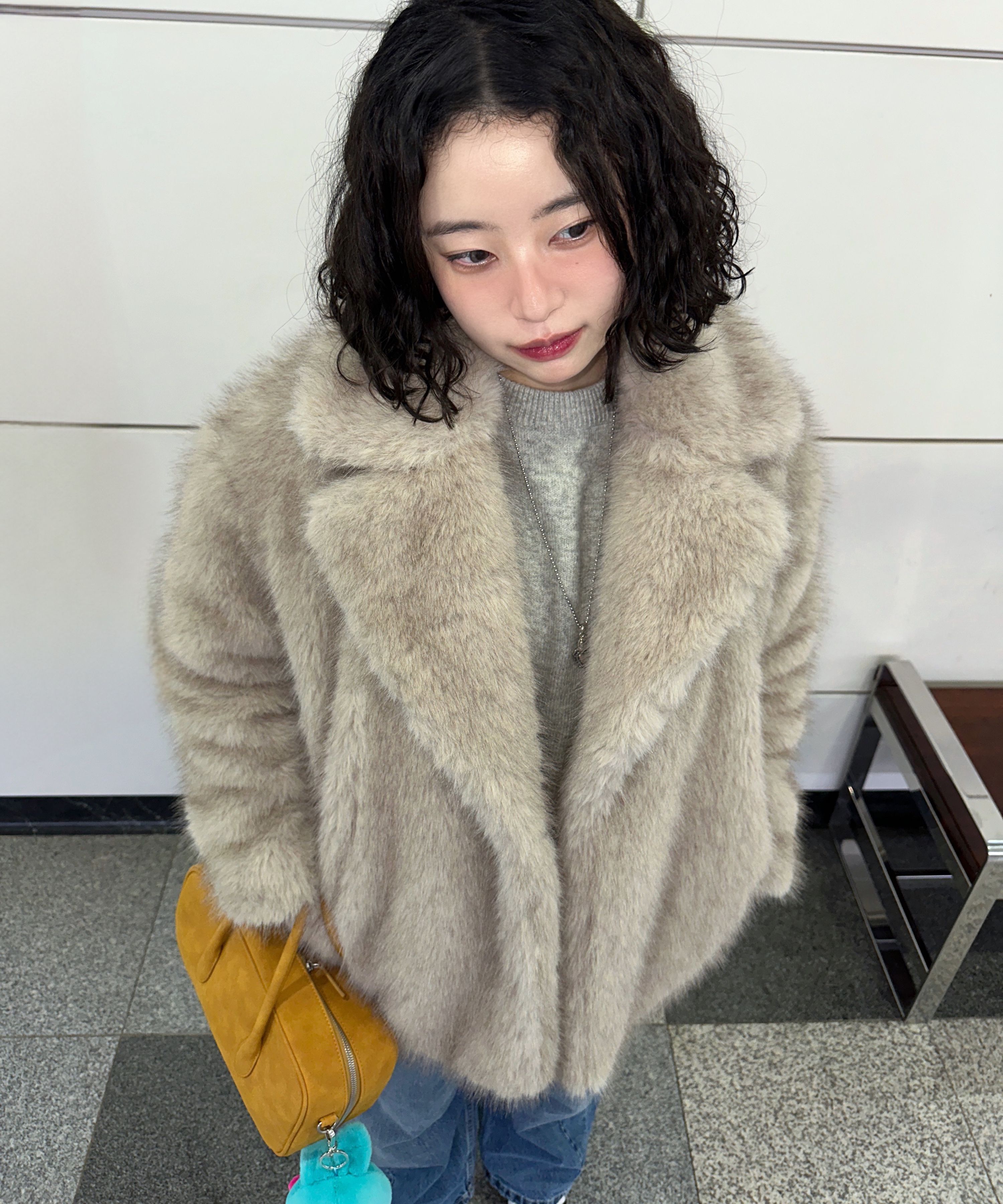 MUSINSA公式 | MUSINSA STANDARD WOMAN ウィメンズシャギーフェイク