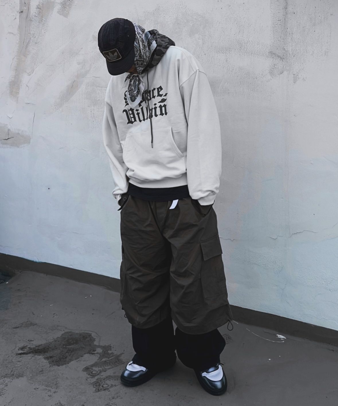 ★HOODHOOD★ Space Villain Camo Hood Ivory MUSINSA | HOODHOOD Space Villain Camo Hood Ivory