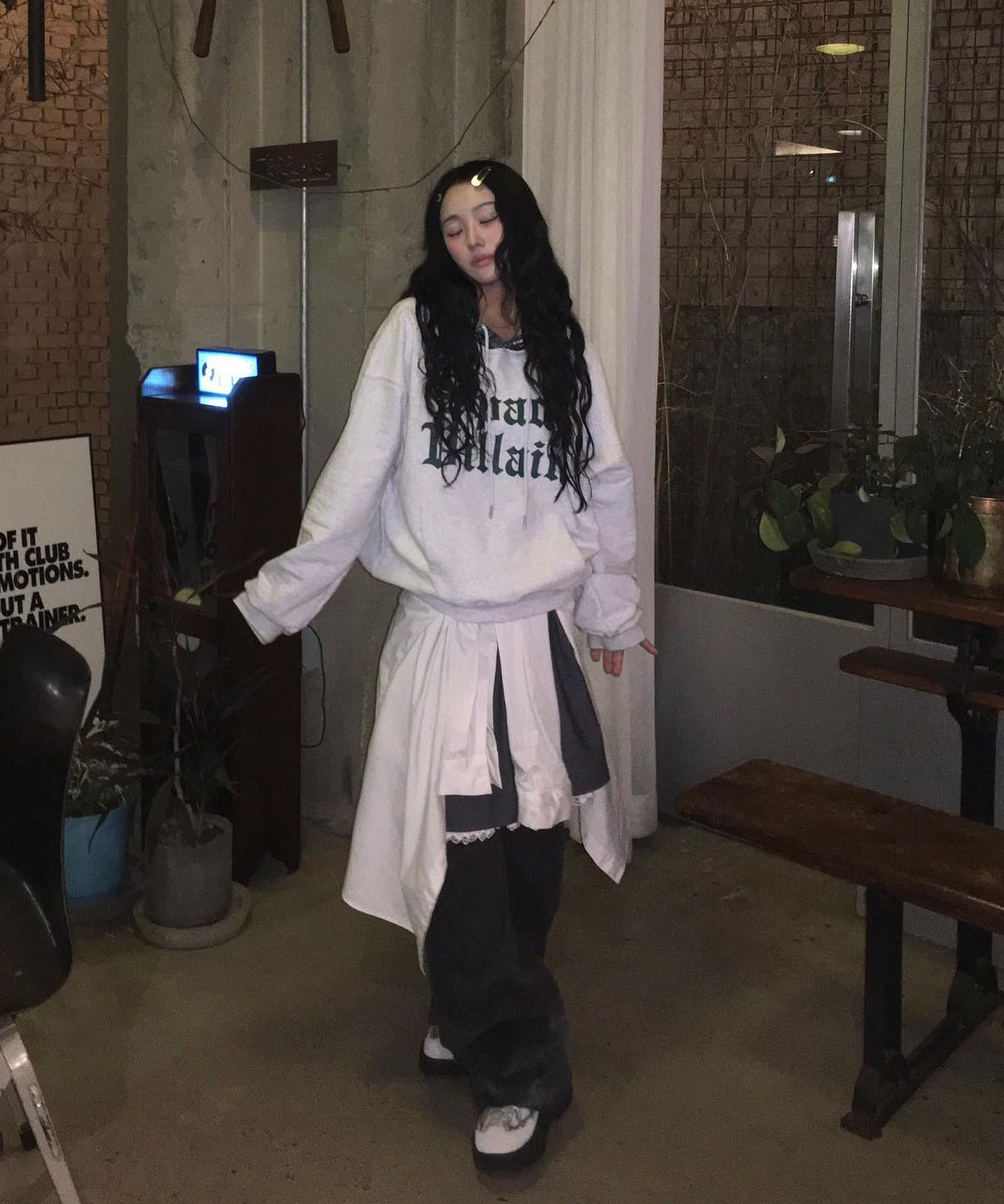 ★HOODHOOD★ Space Villain Camo Hood Ivory MUSINSA | HOODHOOD Space Villain Camo Hood Ivory