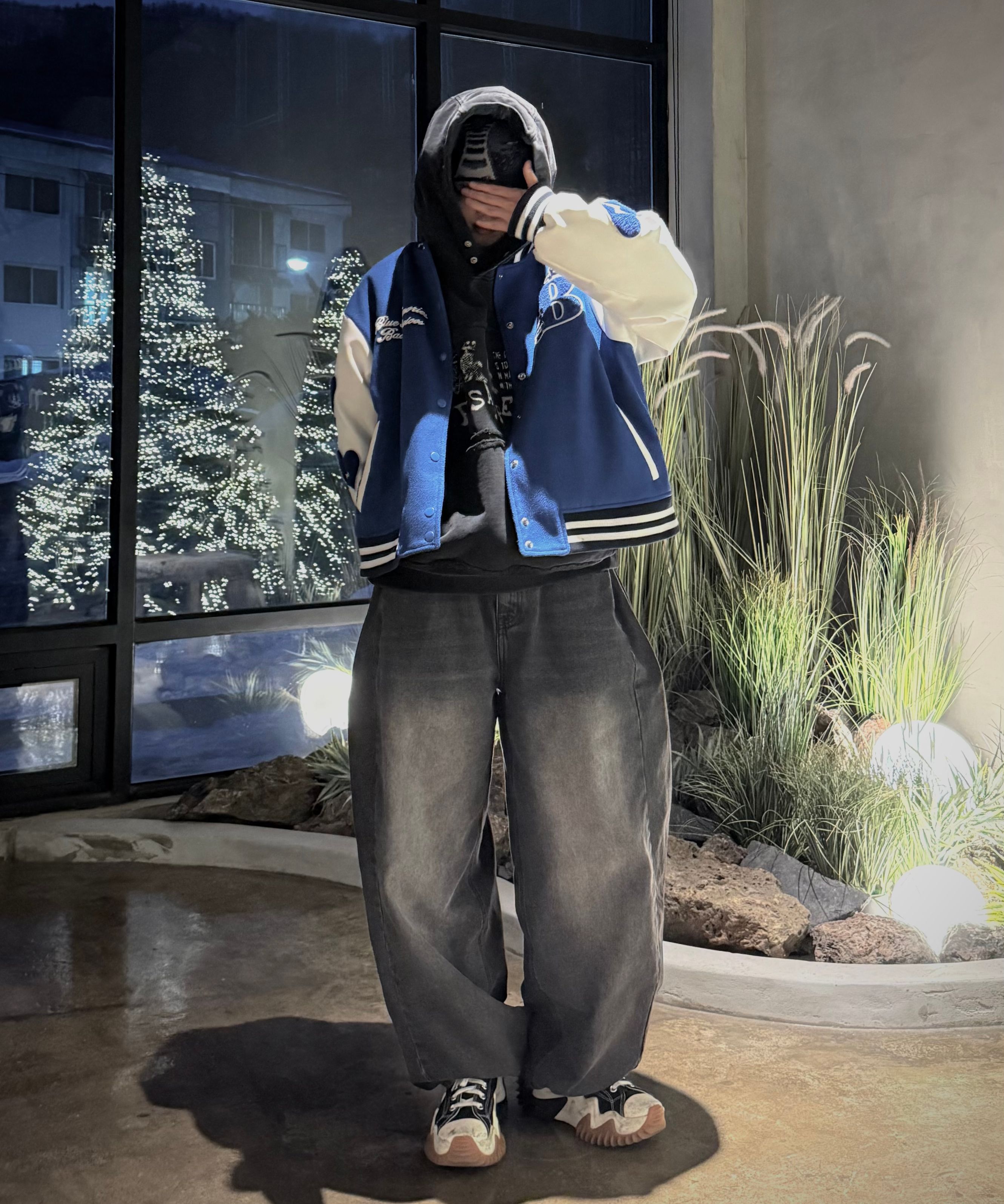 【Bad Blue】BadBear Varsity Jacket(2月まで) MUSINSA公式 | BADBLUE BadBear Varsity Jacket