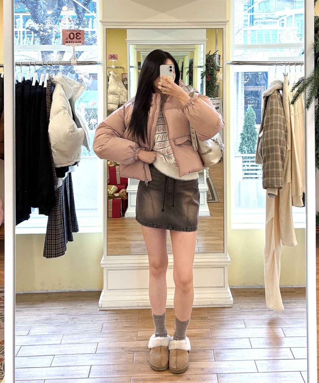 【BITTER CELLS】JOLLY PUFFER JACKET CHARCOAL Jolly Puffer Jacket-Charcoal - 비터셀즈(bittercells)