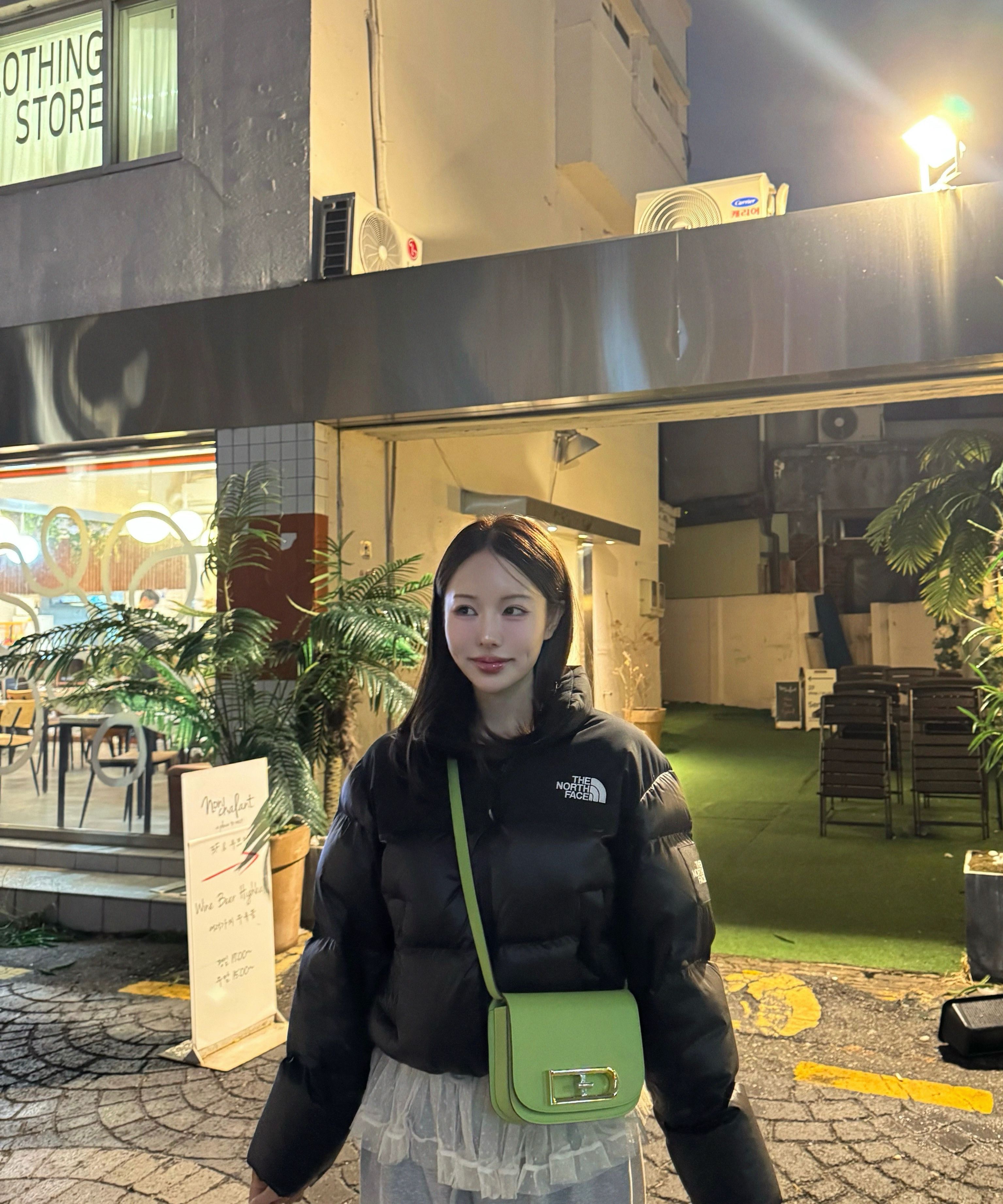ノースフェイス　プレイウェア　80 노스페이스(THE NORTH FACE) NJ1DR80J 화이트라벨 여성 노벨티