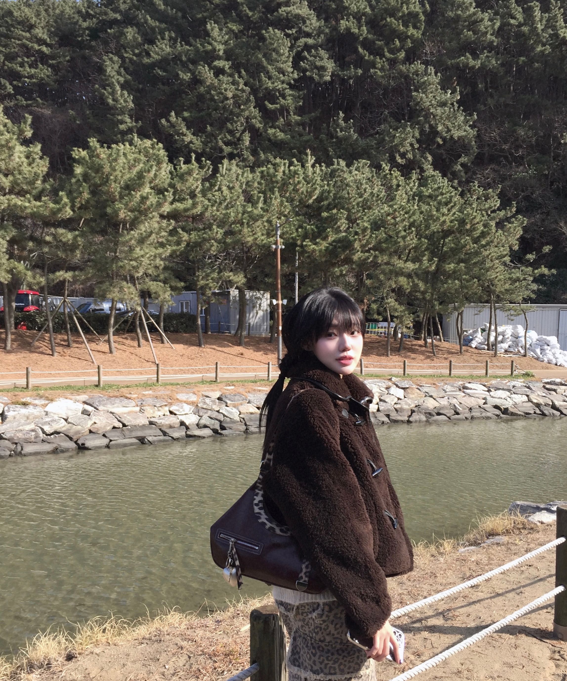 MUSINSA | HIETA Maya bag / Burgundy