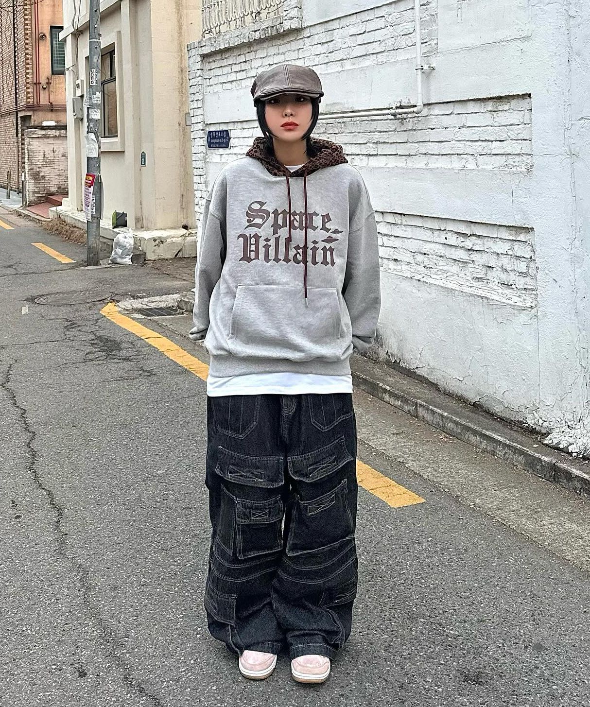 【HOODHOOD】Space Villain Leopard Hoody 2色 MUSINSA | HOODHOOD Space Villain Leopard Hood Grey