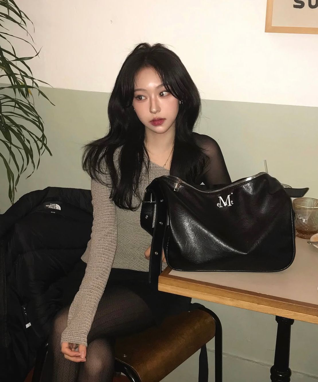 ★MUCENT★ Port Double Ringle Leather Shoulder Bag Unisex 2 MUSINSA | MUCENT Port Double Ringle Leather Shoulder Bag