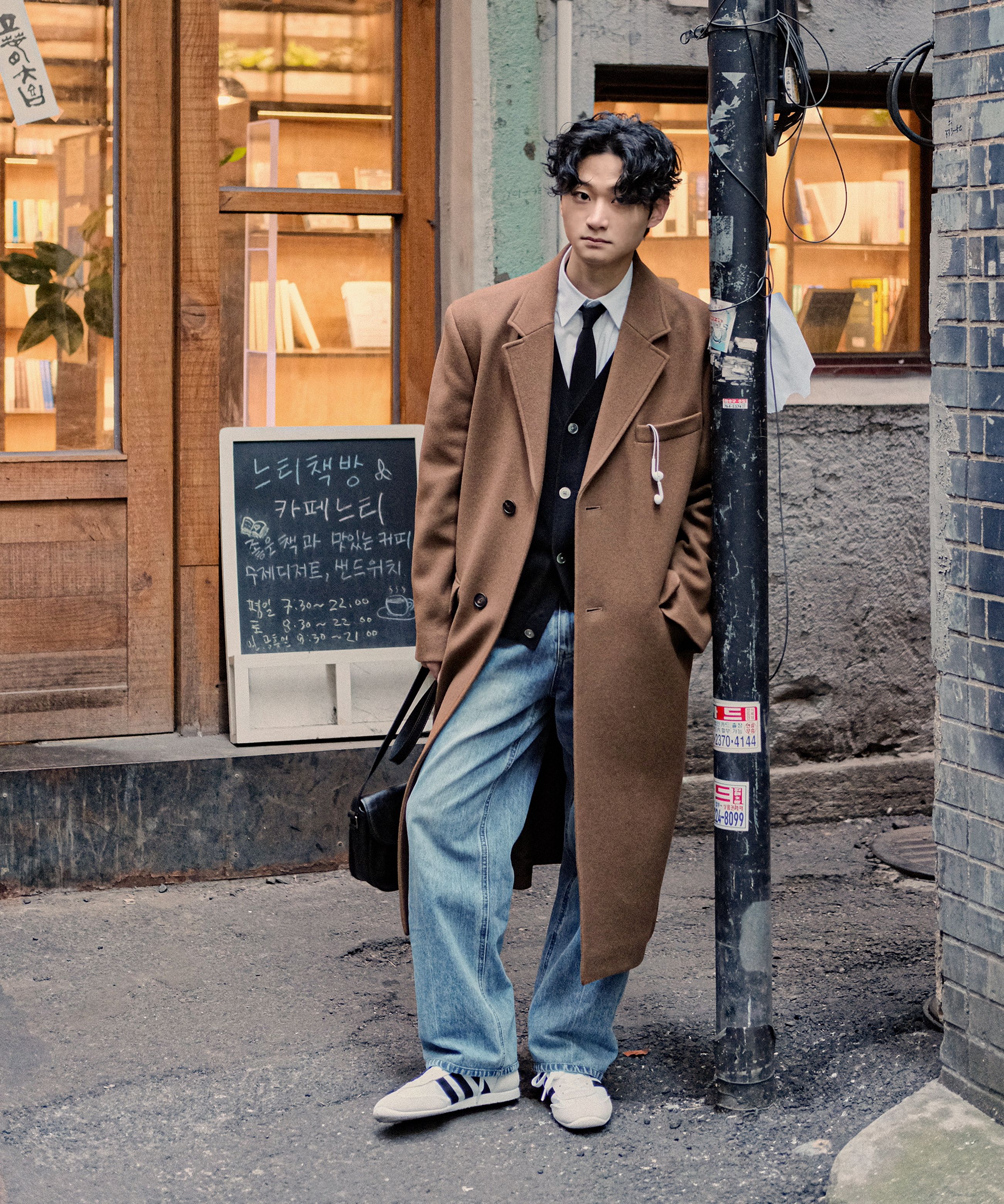 【極美品】NEWYORKER Chesterfield Coat M 日本製 wjk（ダヴルジェイケイ）の「chesterfield coat（チェスターコート