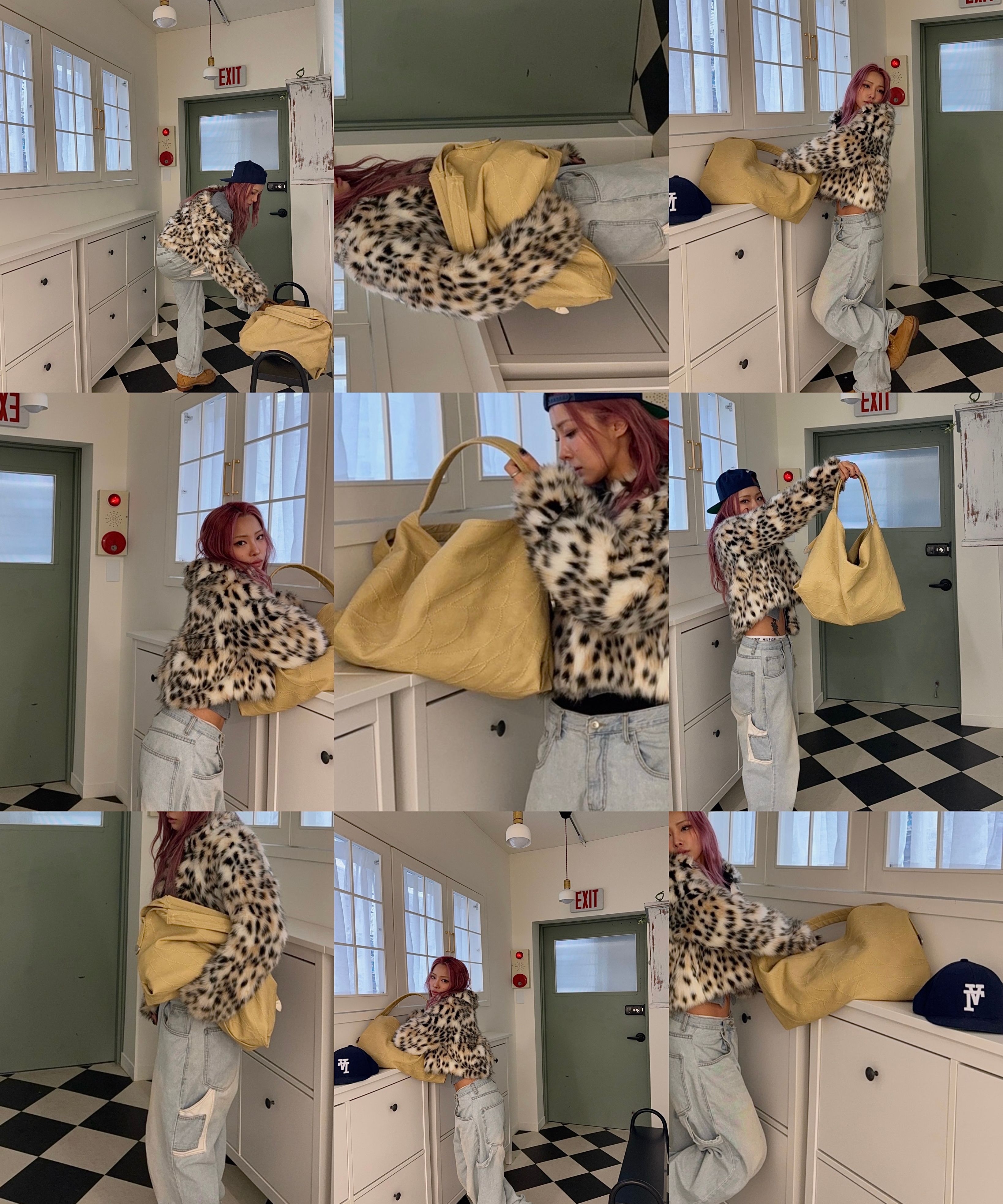 MUSINSA | SAND MUSEUM CACTUS HOBO BAG [Butter Yellow]