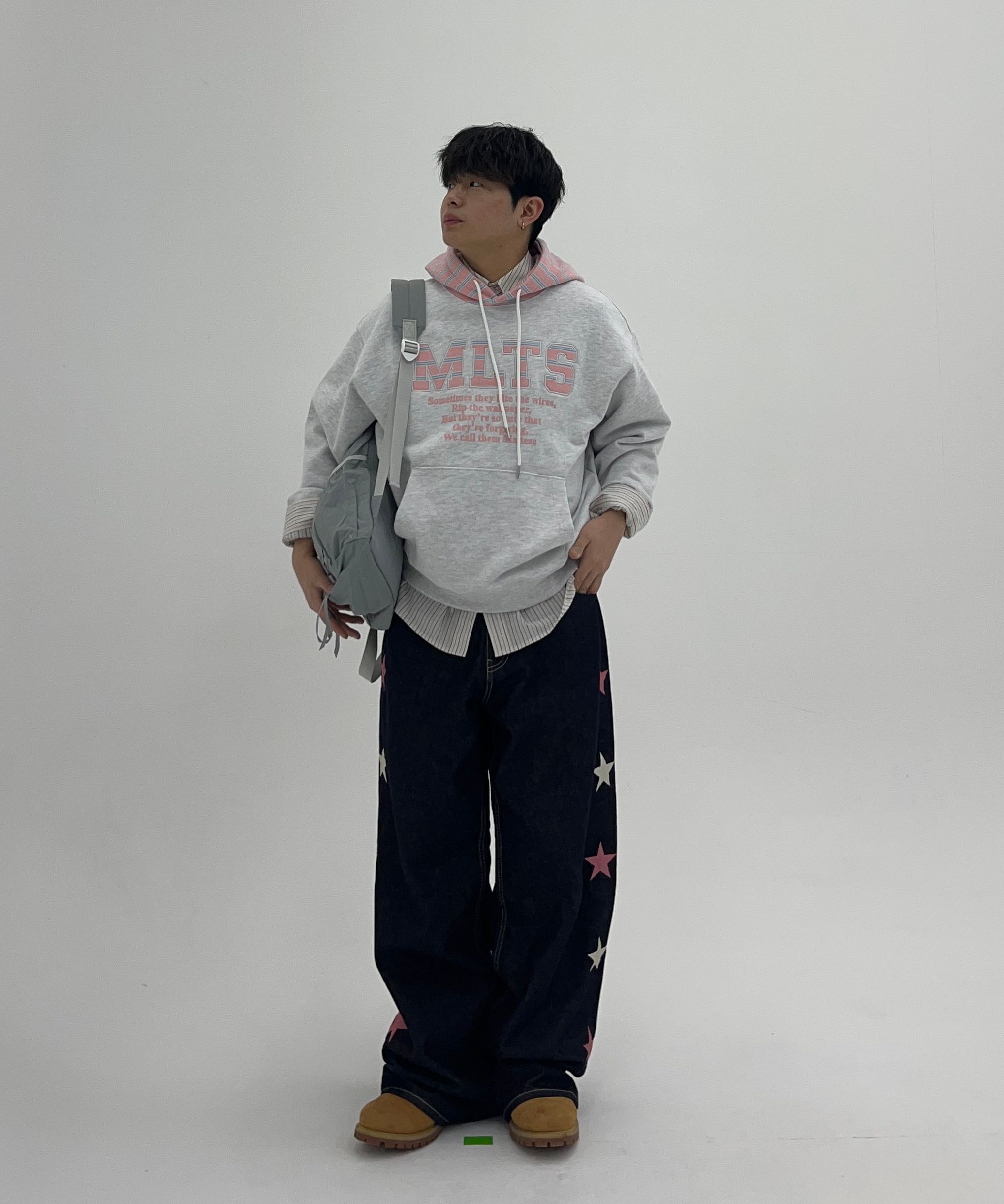 パーカー・フーディ Wai Kei MLTS Stripe Hoodie T-Shirt 5BNY312 MUSINSA | WAI KEI MLTS Stripe Hoodie Navy
