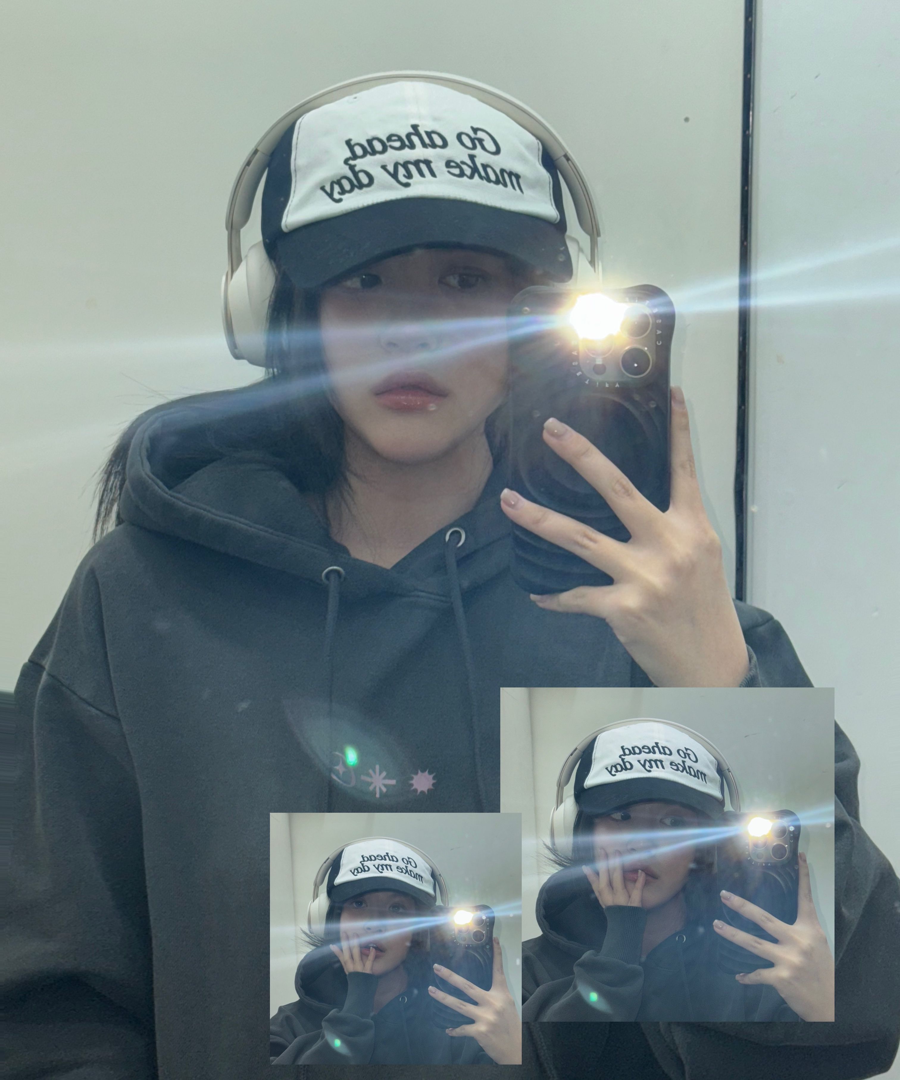 MUSINSA公式 | VENHIT Focus Pigment Hoodie