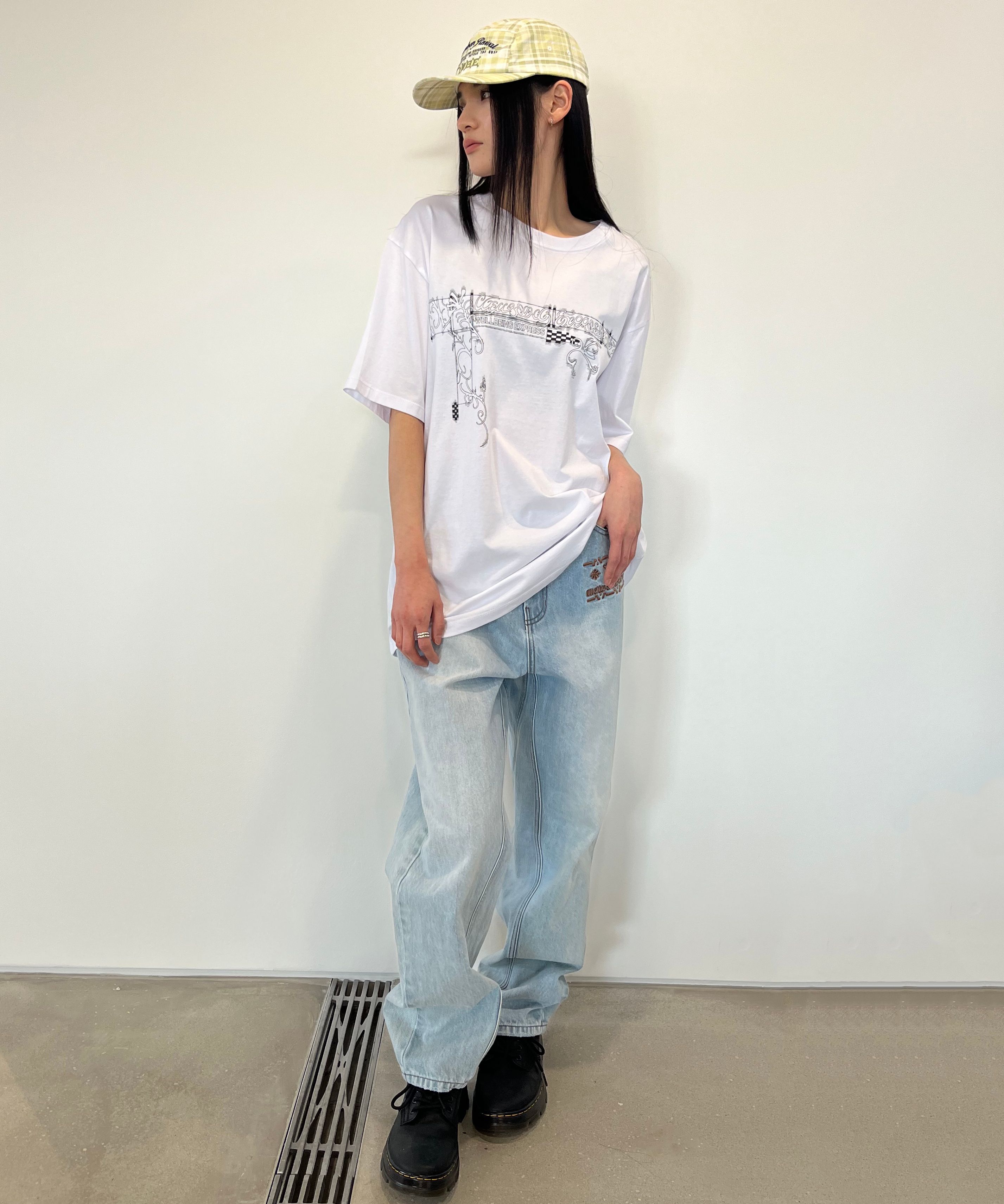 MUSINSA | WELLBEING EXPRESS Oversized Hybrid Tattoo Half