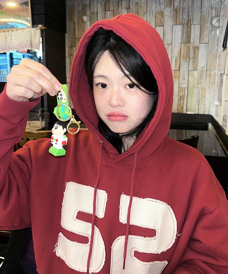 ★AMES-WORLDWIDE★NUMBERING APPLIQUE HOODIE OATMEAL★正規品 MUSINSA公式 | AMES-WORLDWIDE NUMBERING APPLIQUE HOODIE OATMEAL