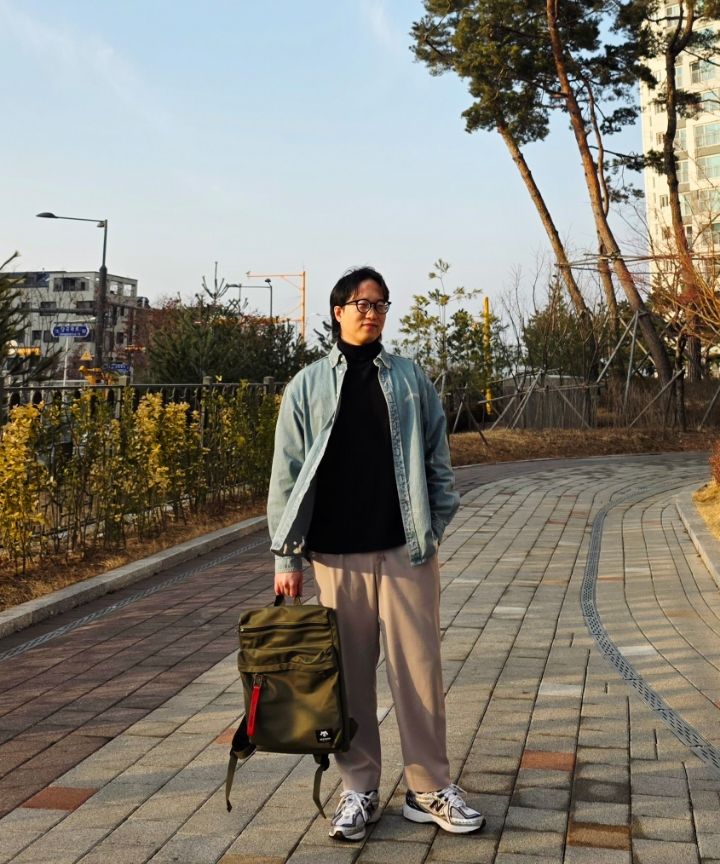 Tシャツ・カットソー *MUSINSA STANDARD* Relaxed turtleneck long sleeve t-shirt wh MUSINSA | MUSINSA STANDARD Relaxed Turtleneck Long Sleeve T