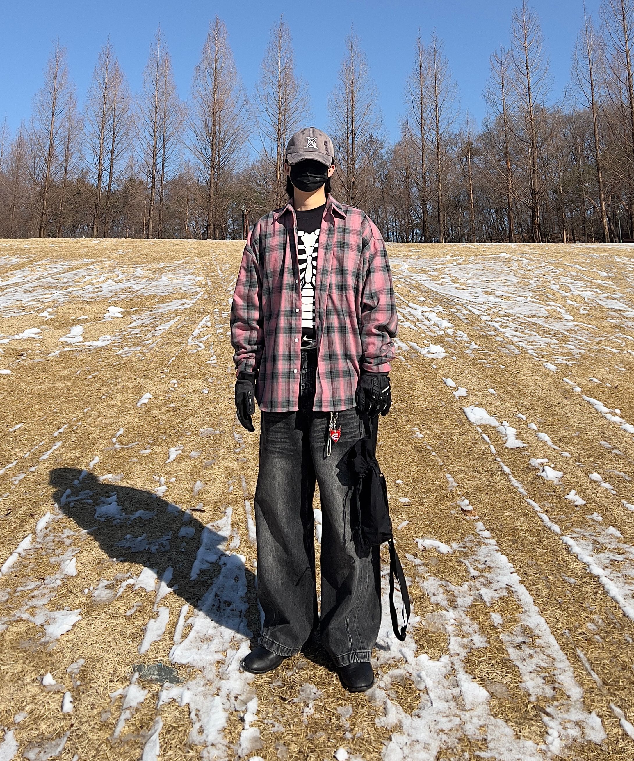 MUSINSA公式 | DNSR D logo buckle belt