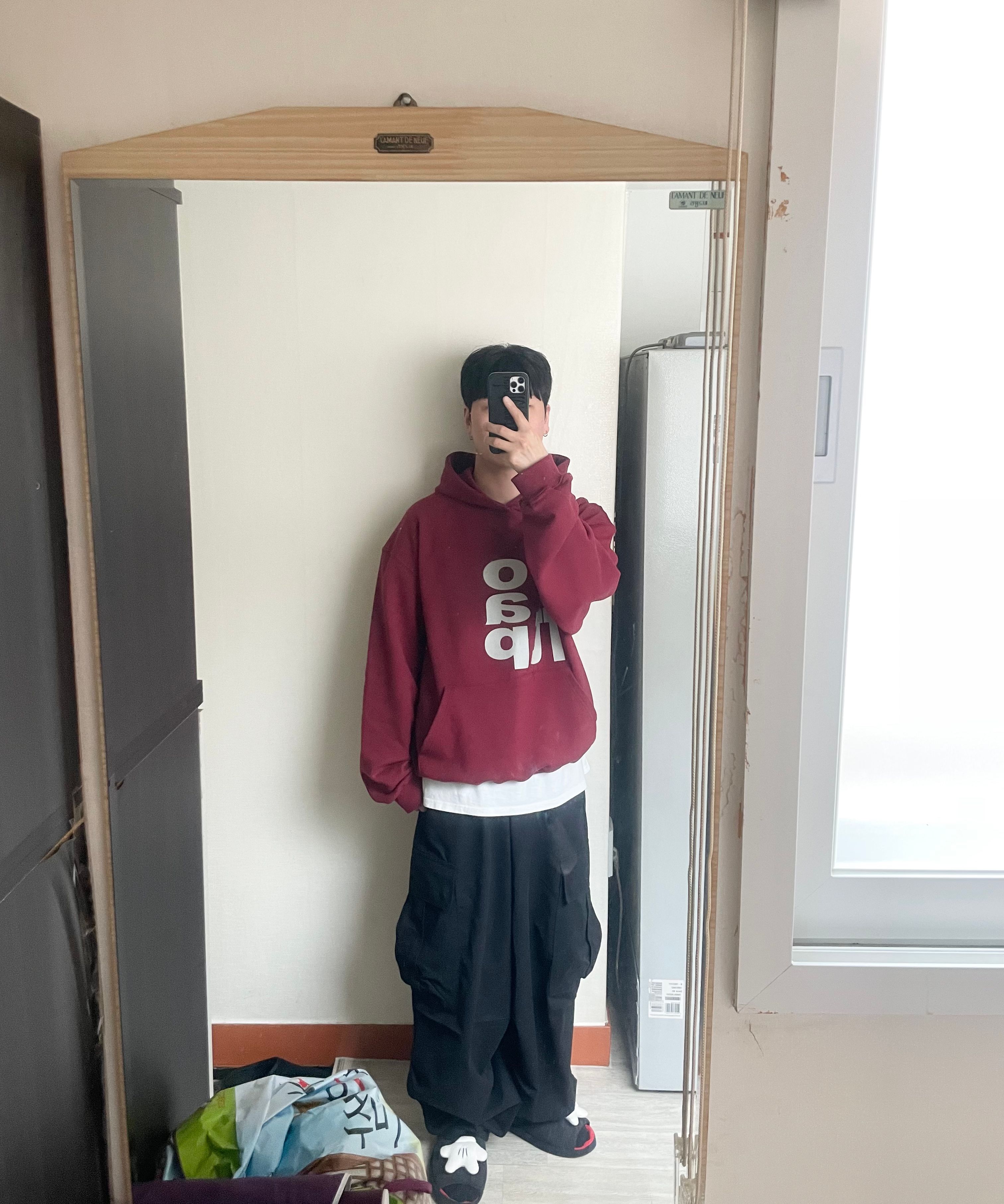 パーカー・フーディ THE COLDEST MOMENT TCM soft soap hoodie red 240912 MUSINSA | THE COLDEST MOMENT TCM soft soap hoodie (red)